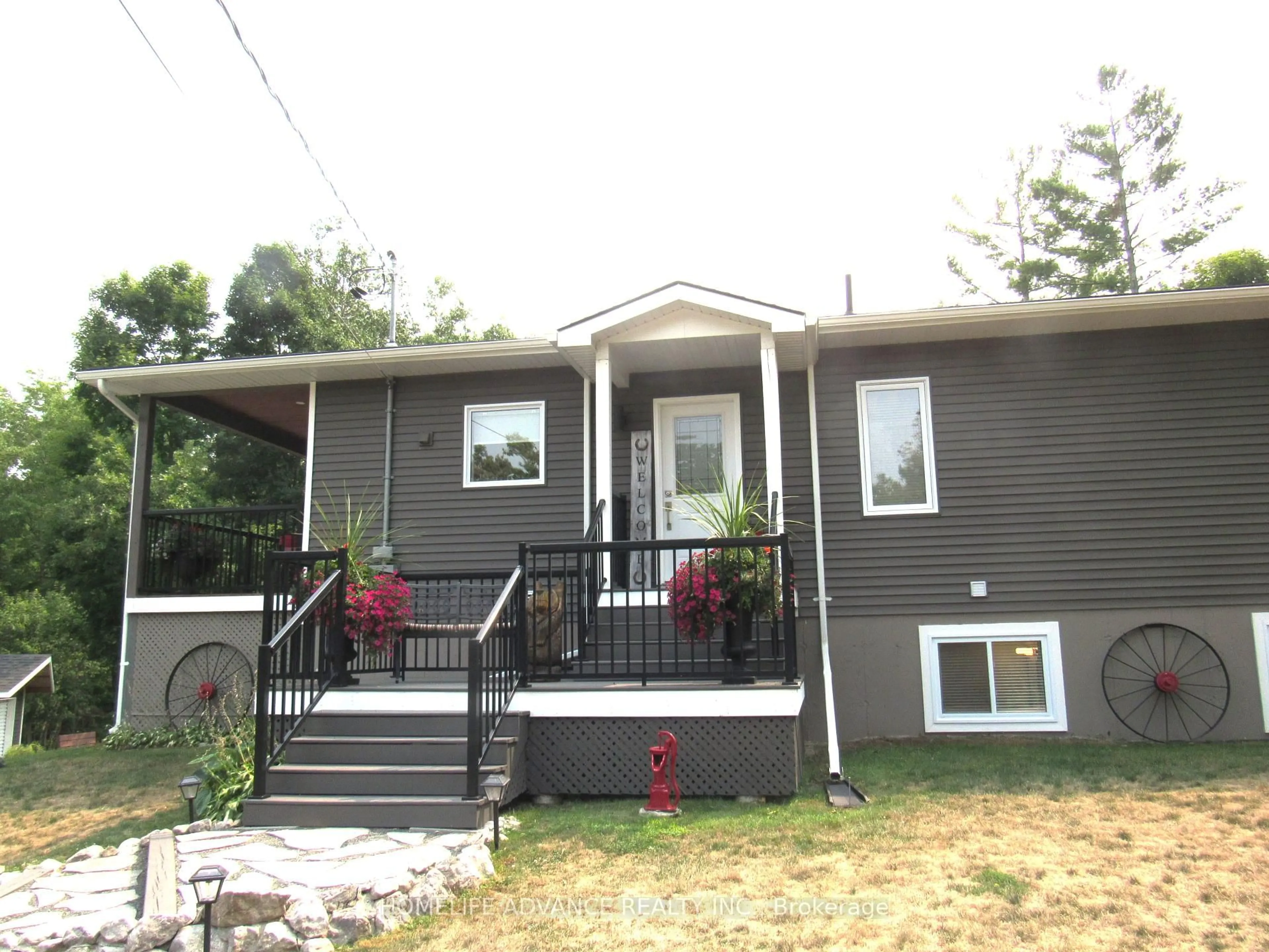 Home with vinyl exterior material, street for 2995 12th Line, Trent Hills Ontario K0K 2M0