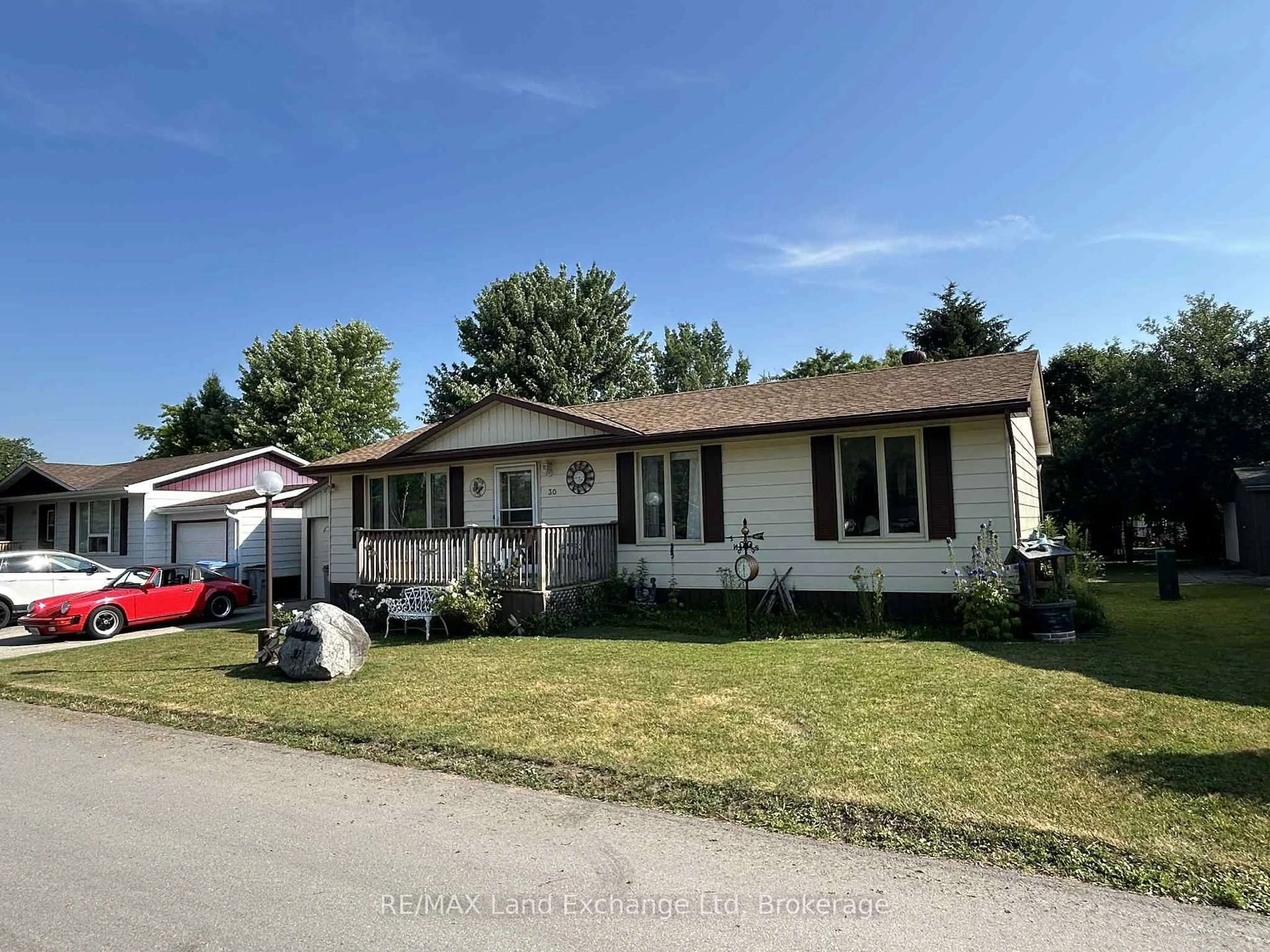 Home with vinyl exterior material, street for 39724 Amberley Rd #30, Morris Turnberry Ontario N0G 2W0