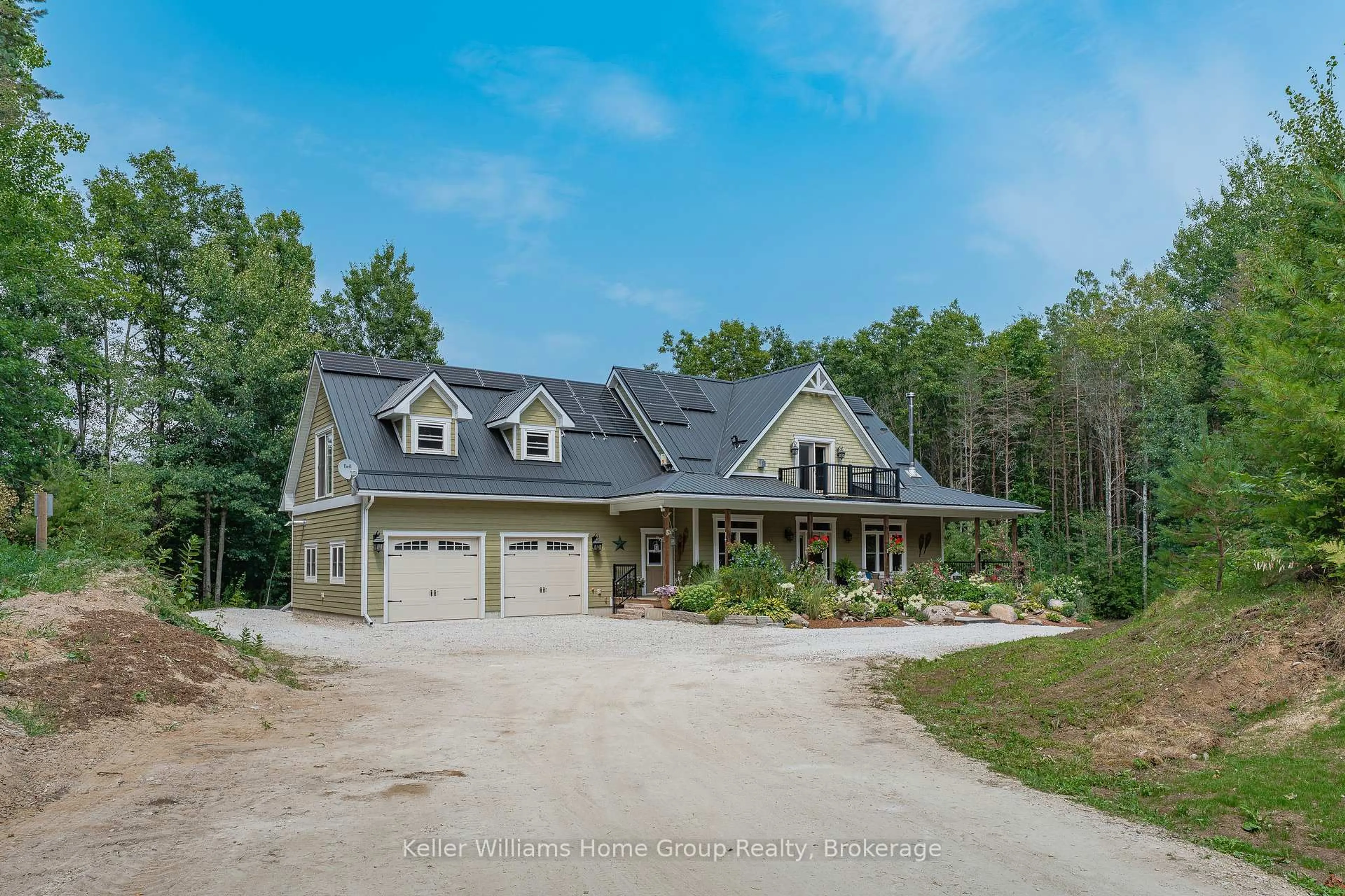 A pic from outside/outdoor area/front of a property/back of a property/a pic from drone, unknown for 668147 20th Sdrd, Mulmur Ontario L9V 0W1