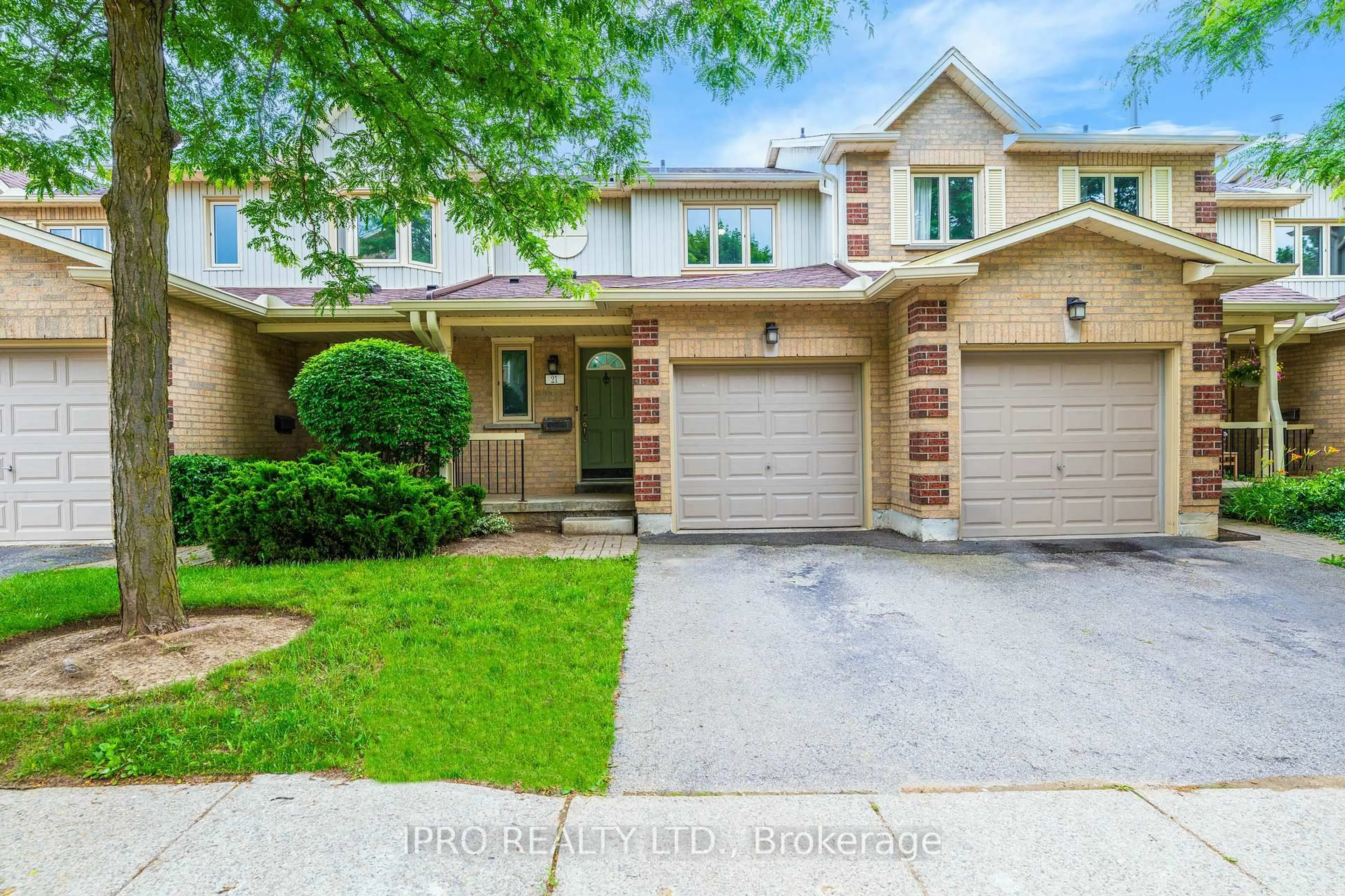 Home with brick exterior material, street for 302 College Ave #21, Guelph Ontario N1G 4T6
