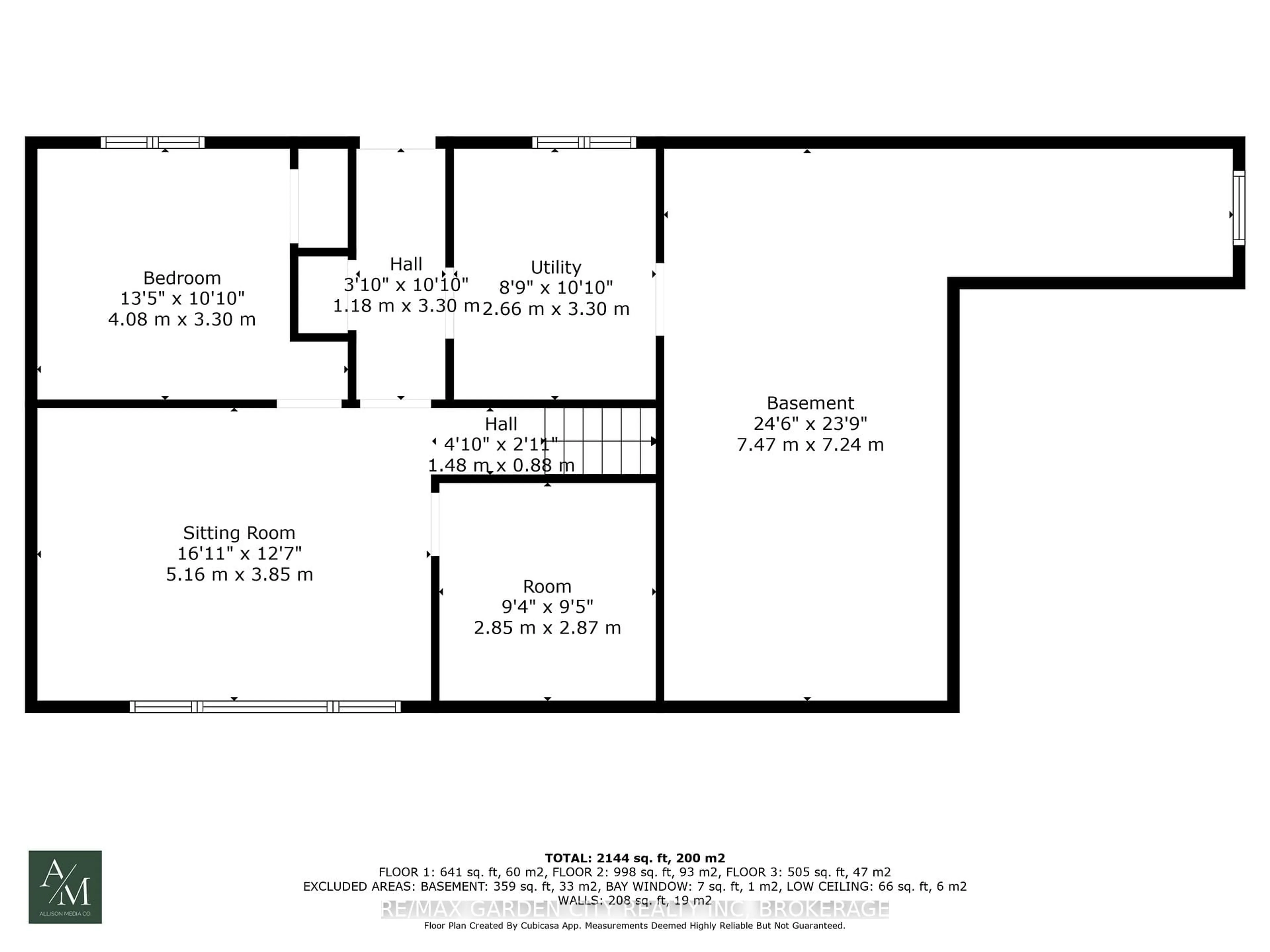 Floor plan for 16 Meadowbrook Cres, St. Catharines Ontario L2M 7H1