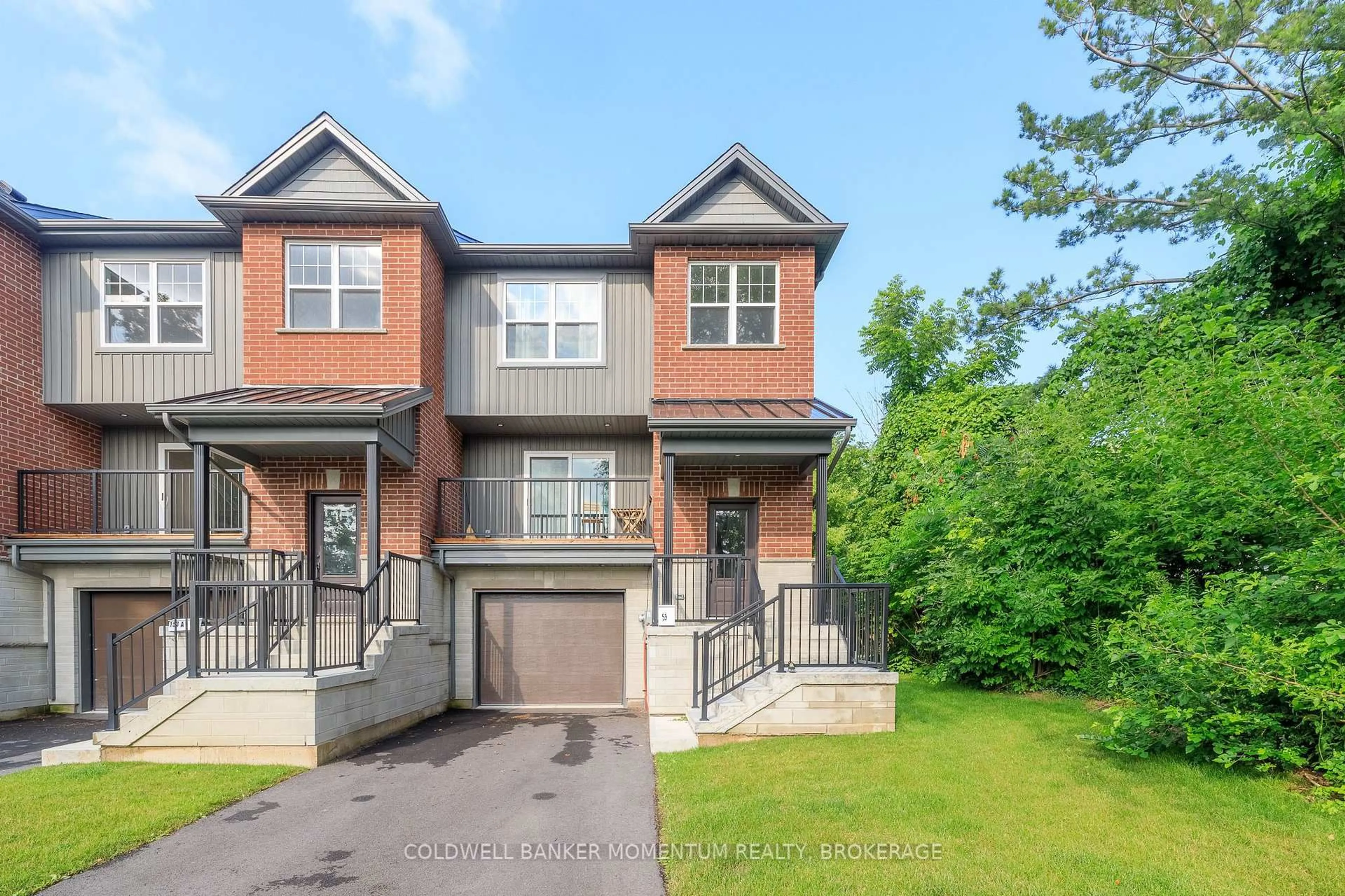 Home with brick exterior material, street for 153 B MOFFATT St #B, St. Catharines Ontario L2P 2L7