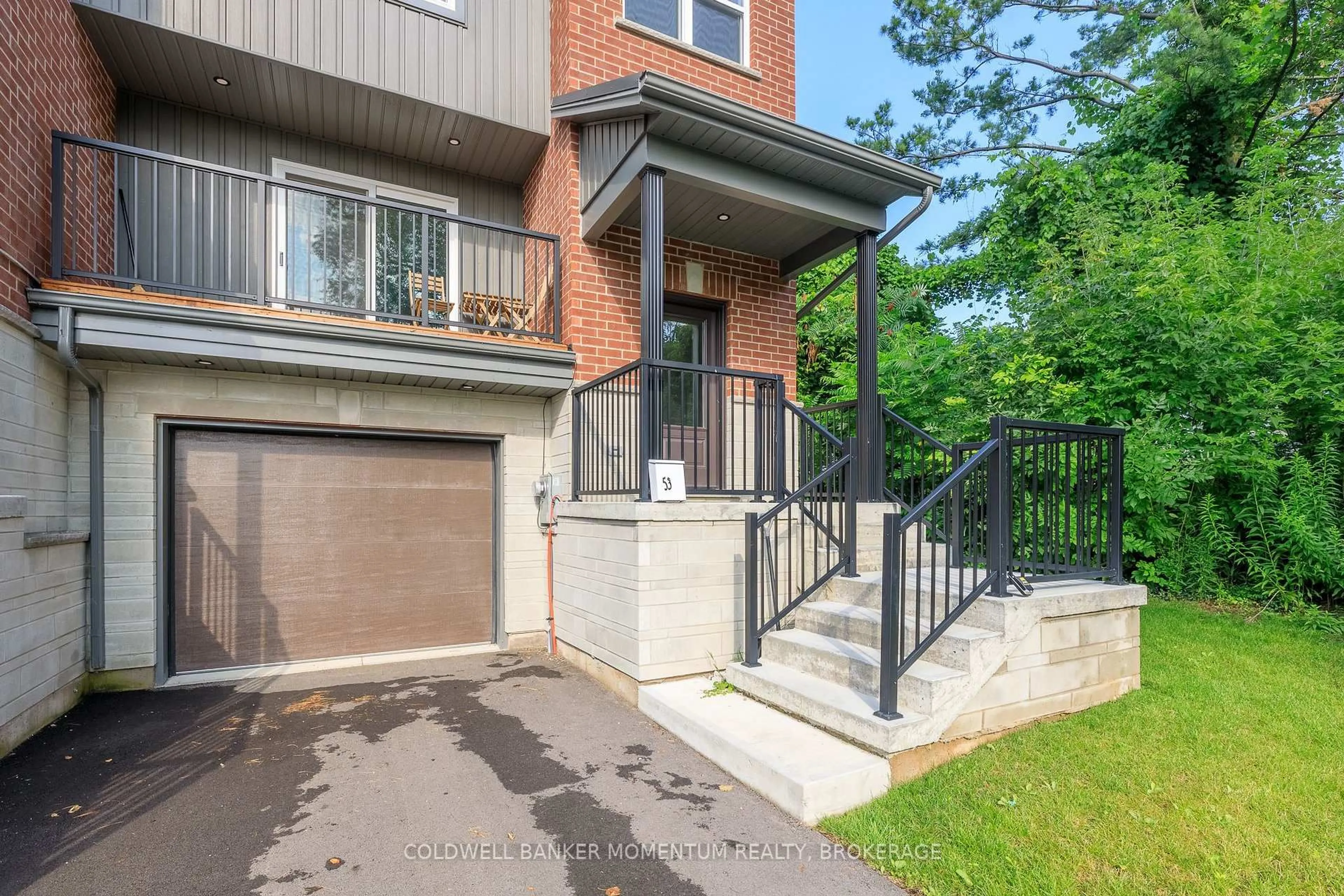 Home with brick exterior material, street for 153 B MOFFATT St #B, St. Catharines Ontario L2P 2L7