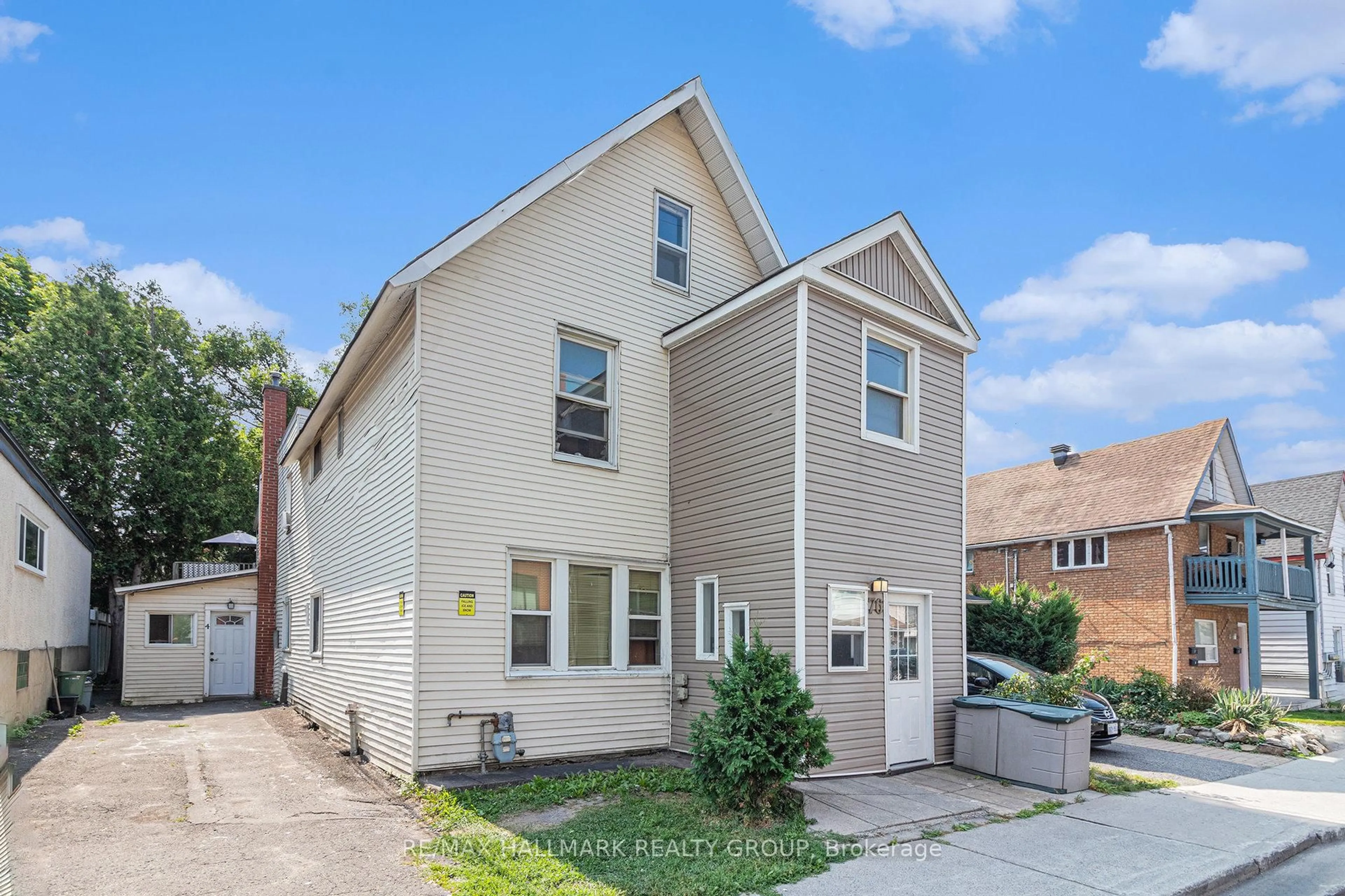Home with brick exterior material, street for 76 Barrette St, Ottawa Ontario K1L 8A3