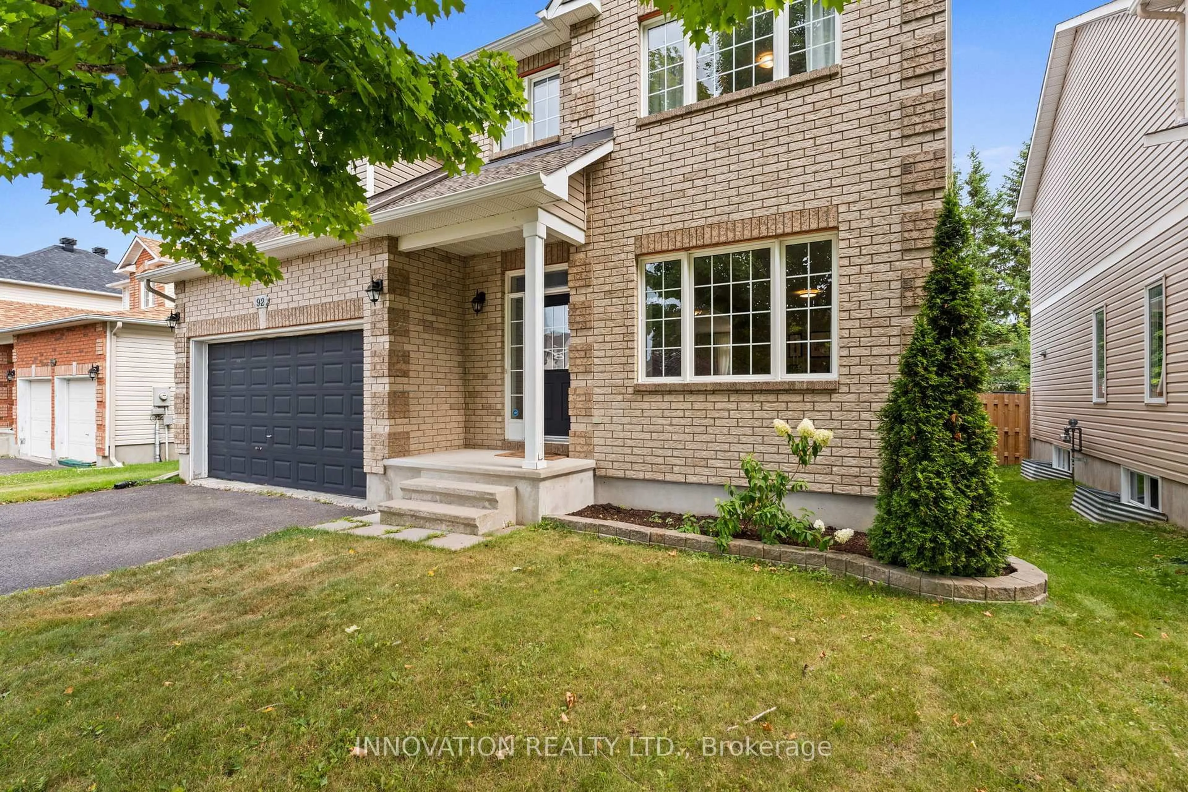 Home with brick exterior material, street for 92 Lamadeleine Blvd, Russell Ontario K0A 1W1