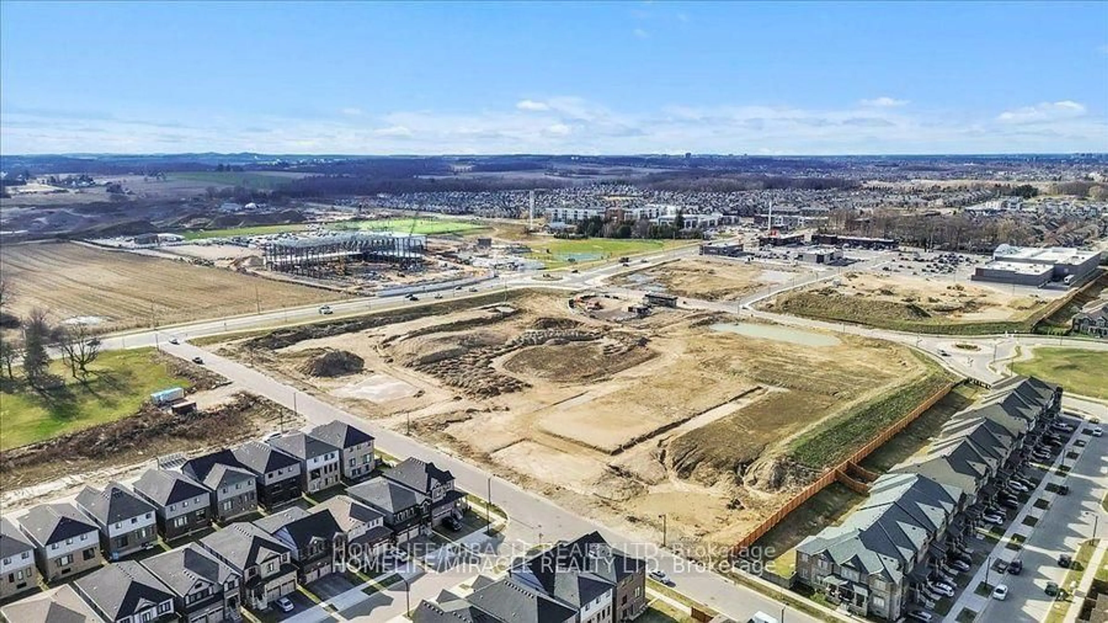 A pic from outside/outdoor area/front of a property/back of a property/a pic from drone, unknown for 88 Grassbourne Ave, Kitchener Ontario N0B 2E0