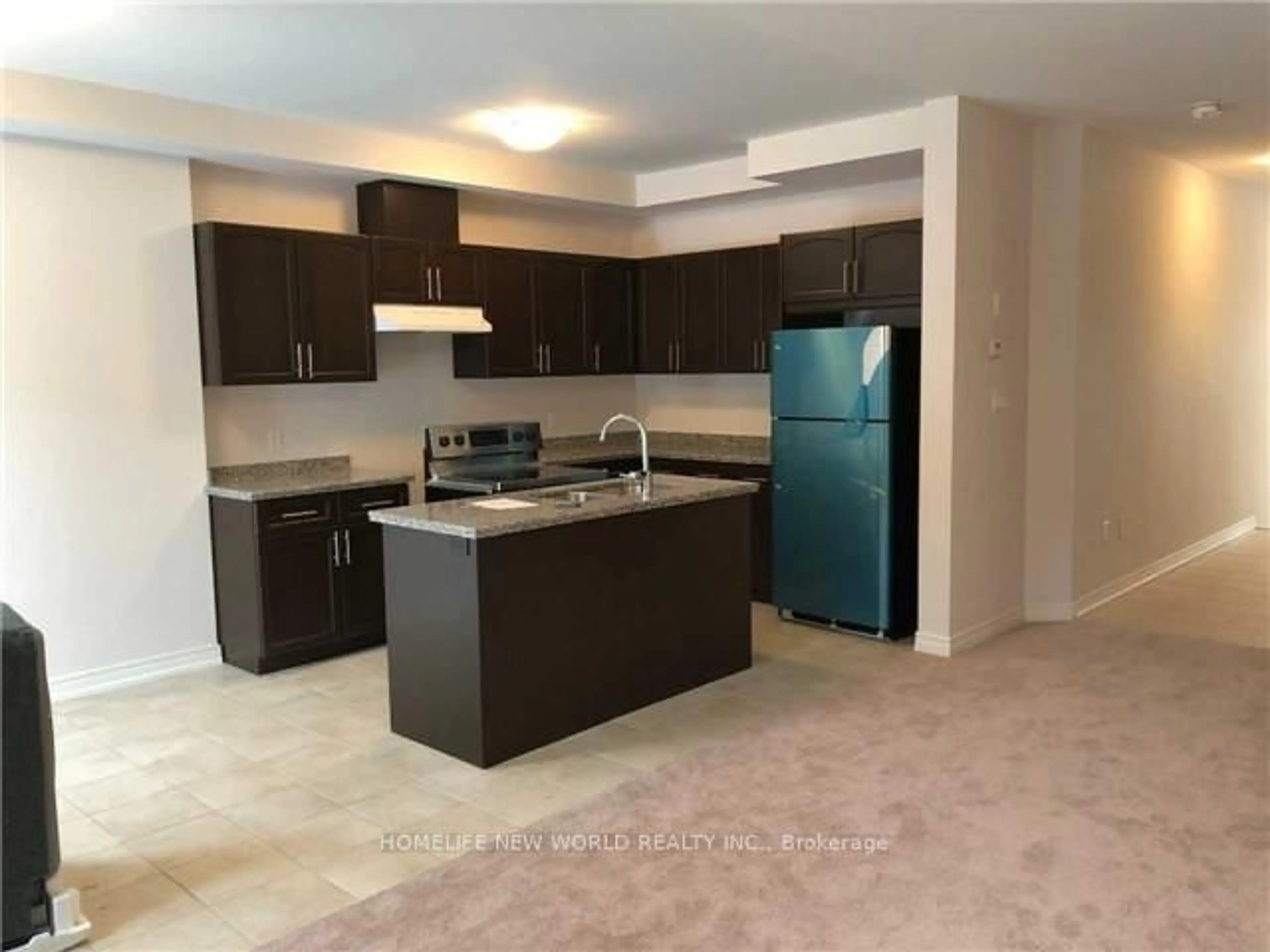 Open concept kitchen, ceramic/tile floor for 79 Sonoma Valley Cres, Hamilton Ontario L9B 0J3