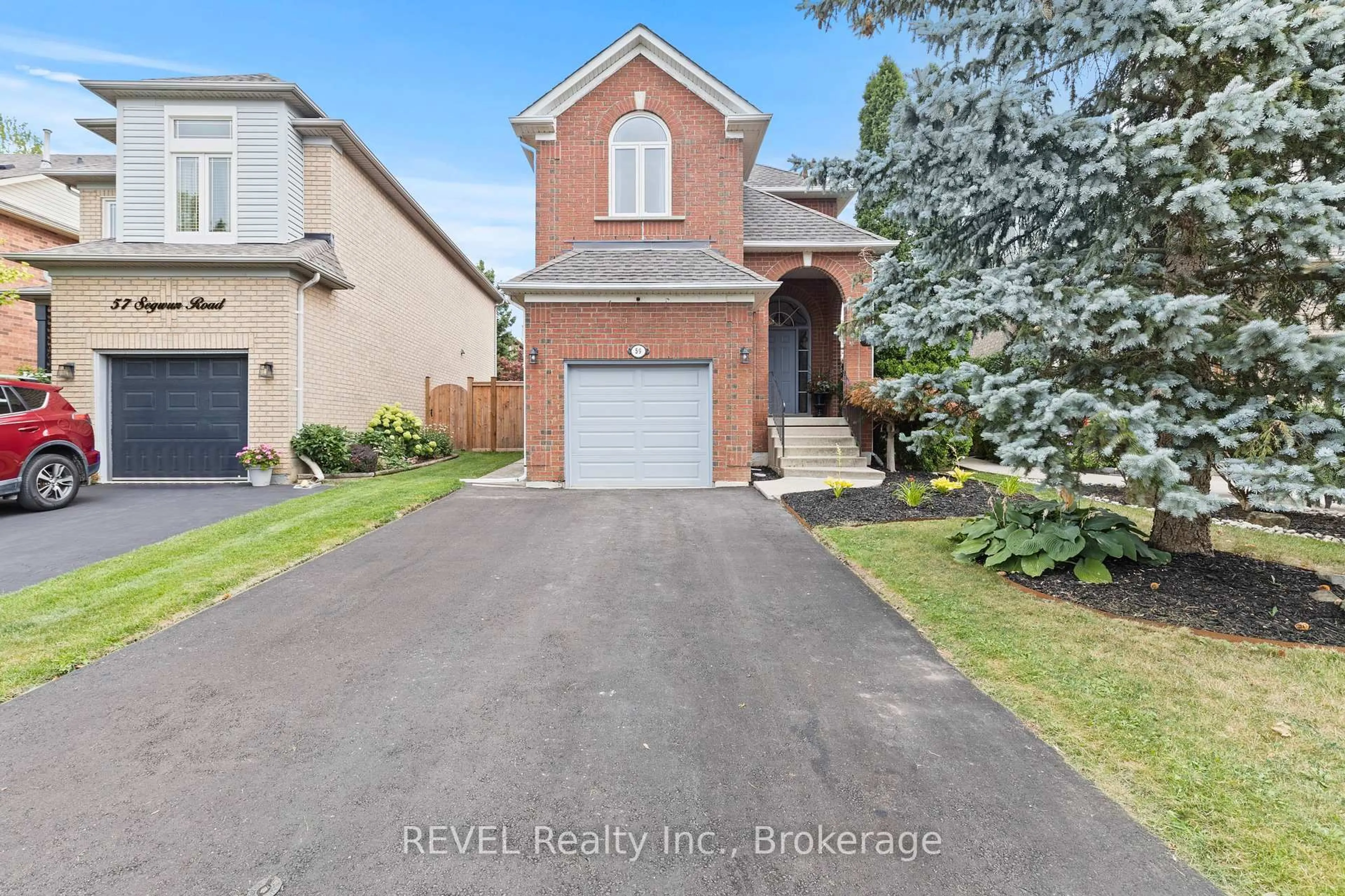 Home with brick exterior material, street for 59 Segwun Rd, Hamilton Ontario L0R 2H6
