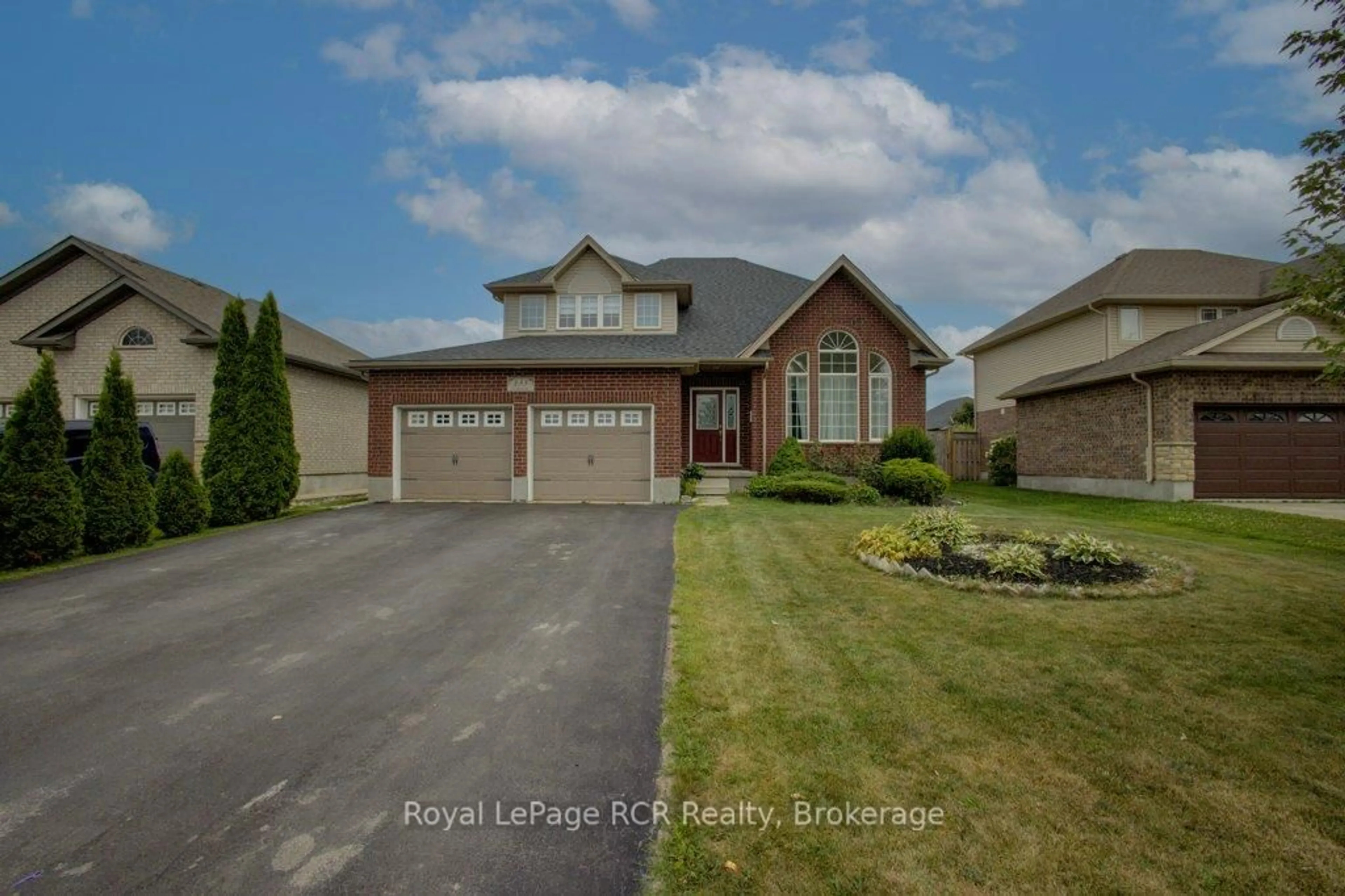A pic from outside/outdoor area/front of a property/back of a property/a pic from drone, water/lake/river/ocean view for 133 Schmidt Dr, Wellington North Ontario N0G 1A0