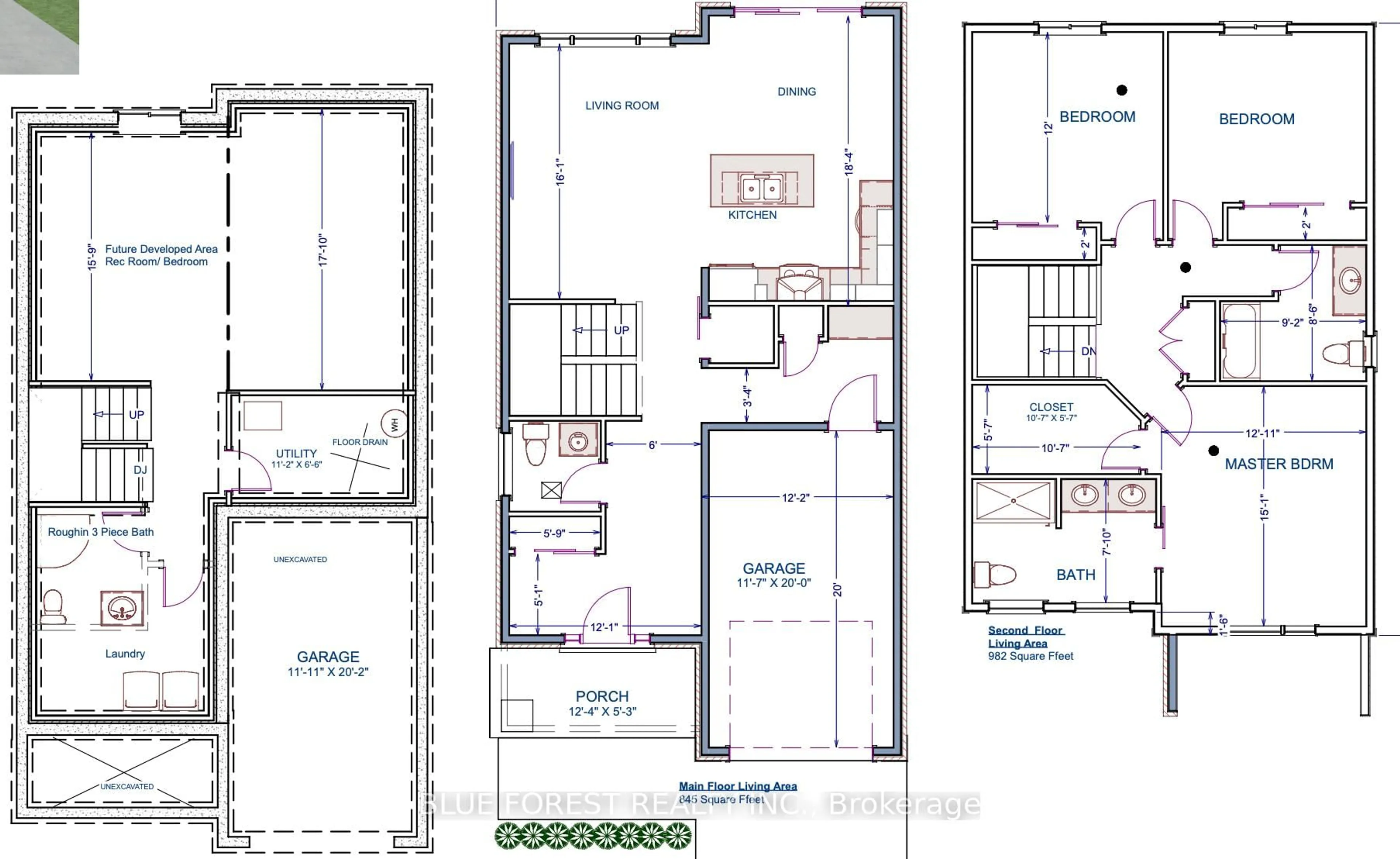 Floor plan for LOT 91 BEER Cres, Strathroy-Caradoc Ontario N7G 3K5