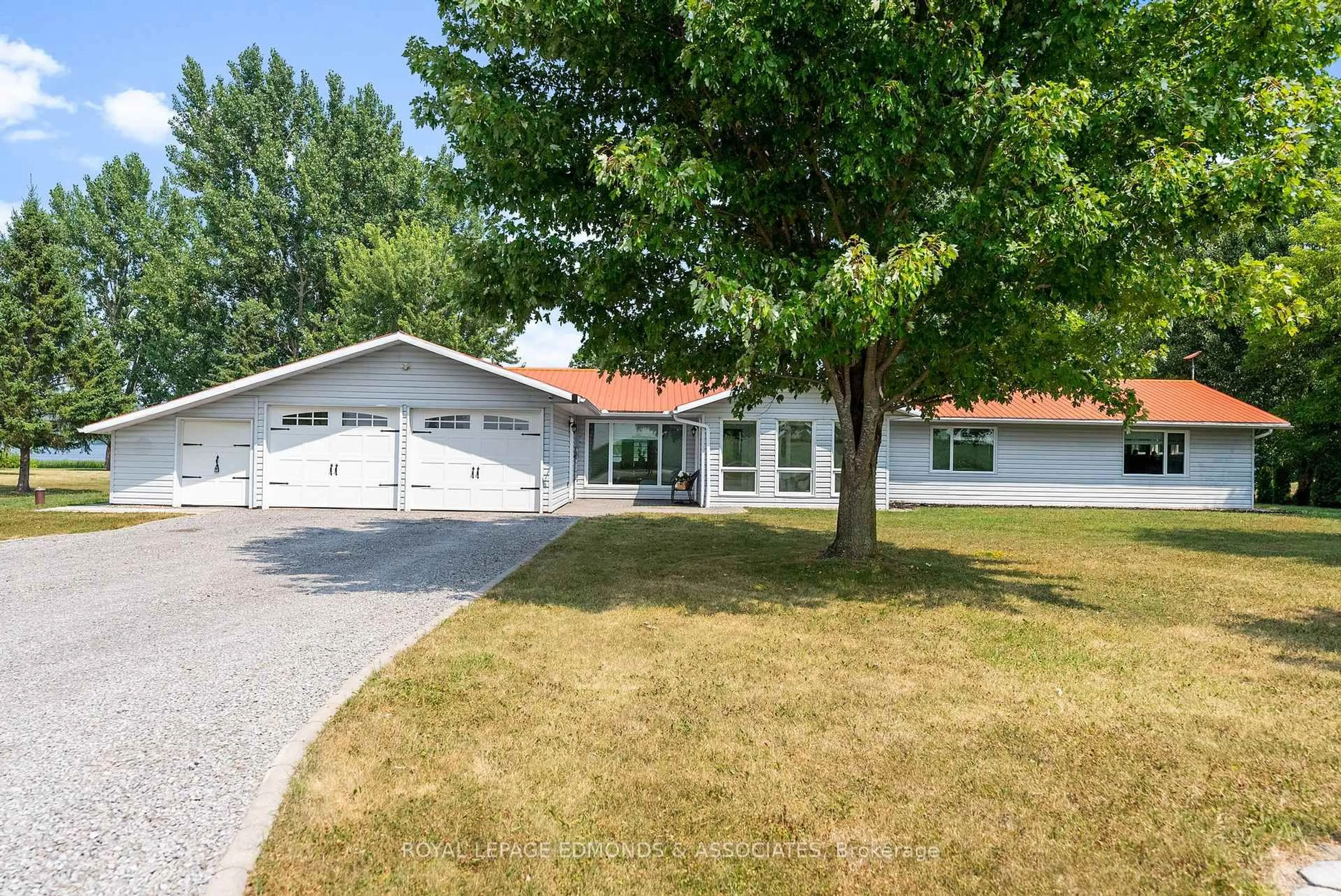 A pic from outside/outdoor area/front of a property/back of a property/a pic from drone, street for 34 Bird Lake Tr, Cobden Ontario K0J 1K0
