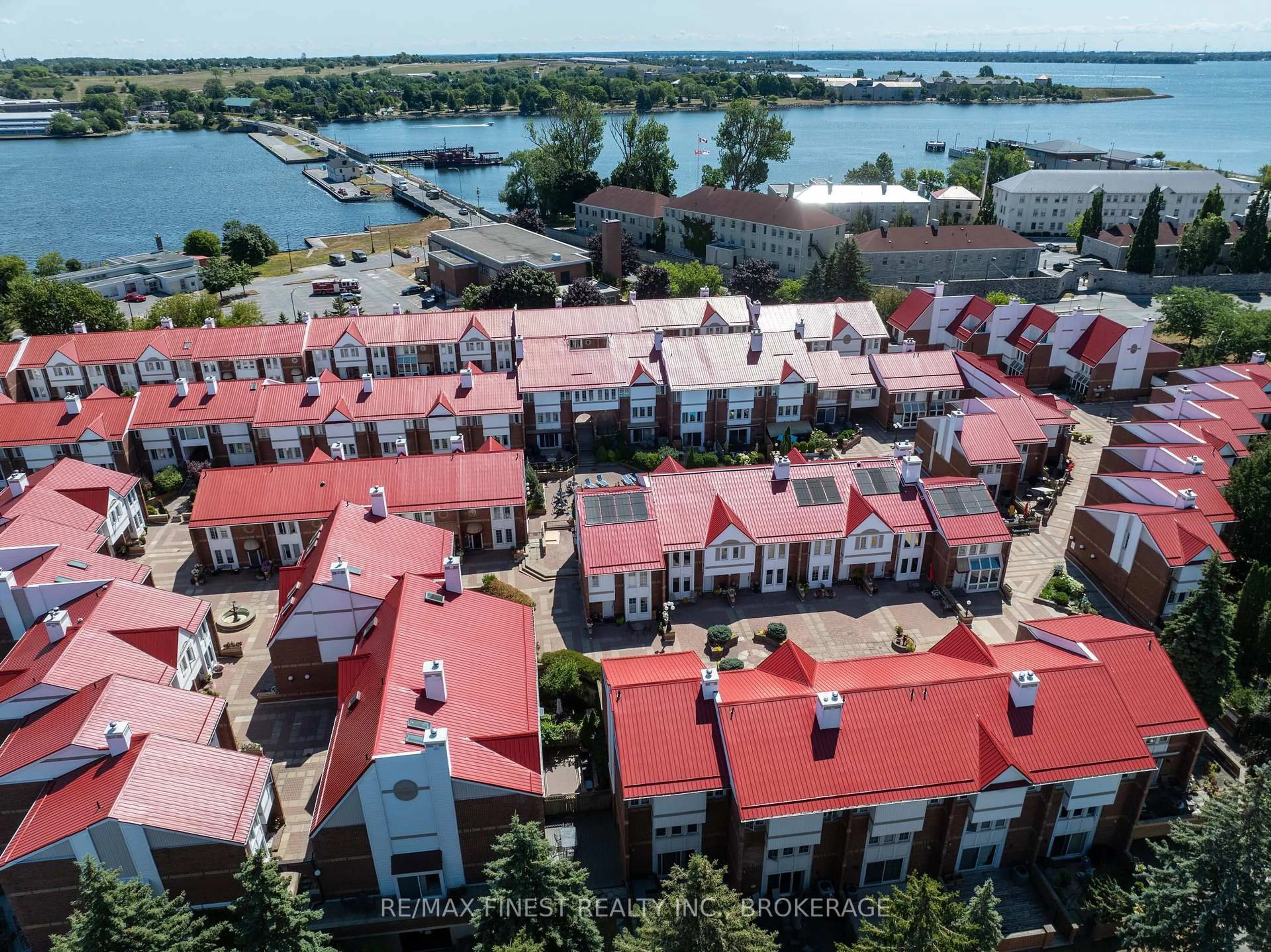 A pic from outside/outdoor area/front of a property/back of a property/a pic from drone, city buildings view from balcony for 1 Place D'Armes #34, Kingston Ontario K7K 6S1