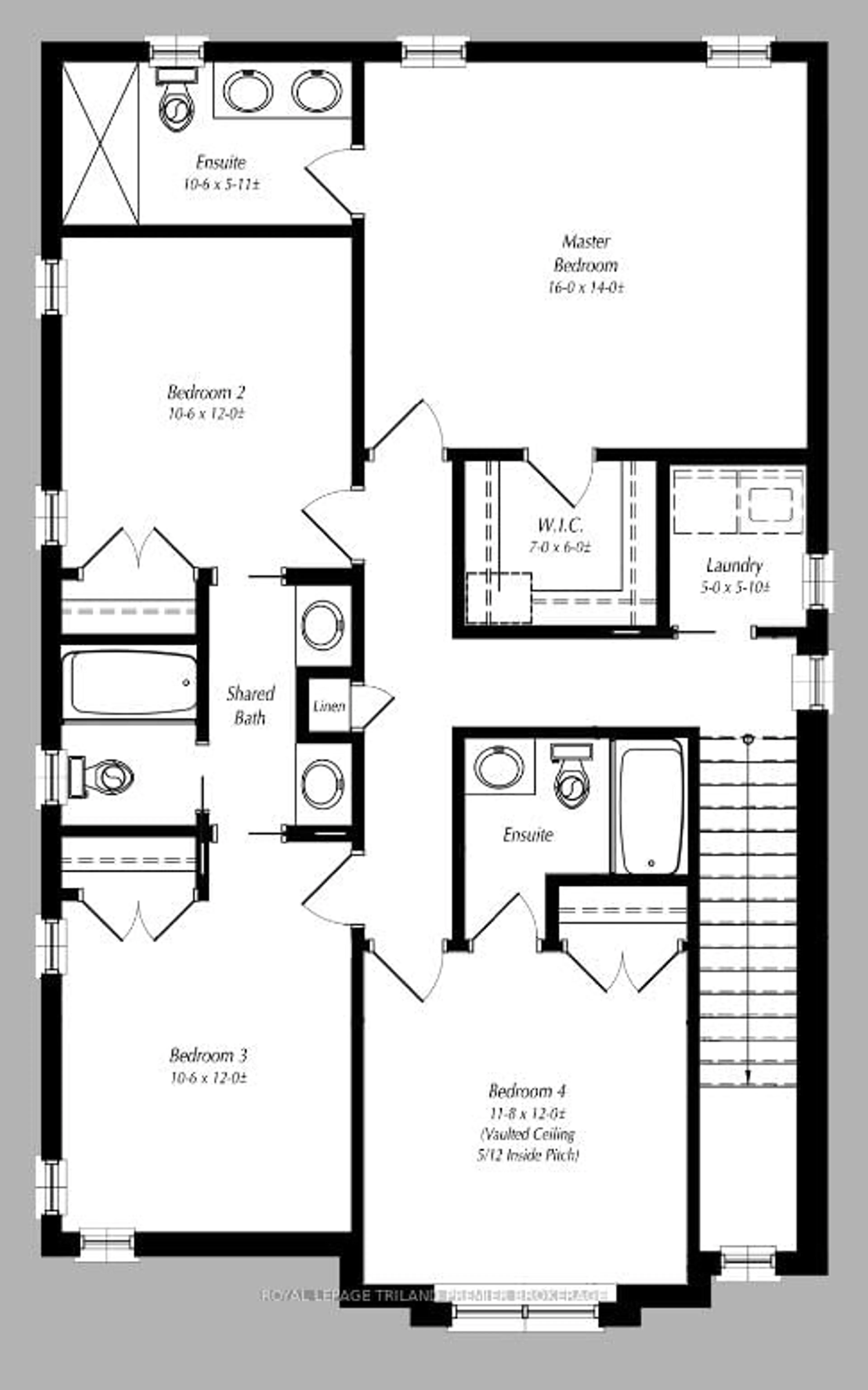Floor plan for 2819 BUROAK Dr, London North Ontario N6G 0N7