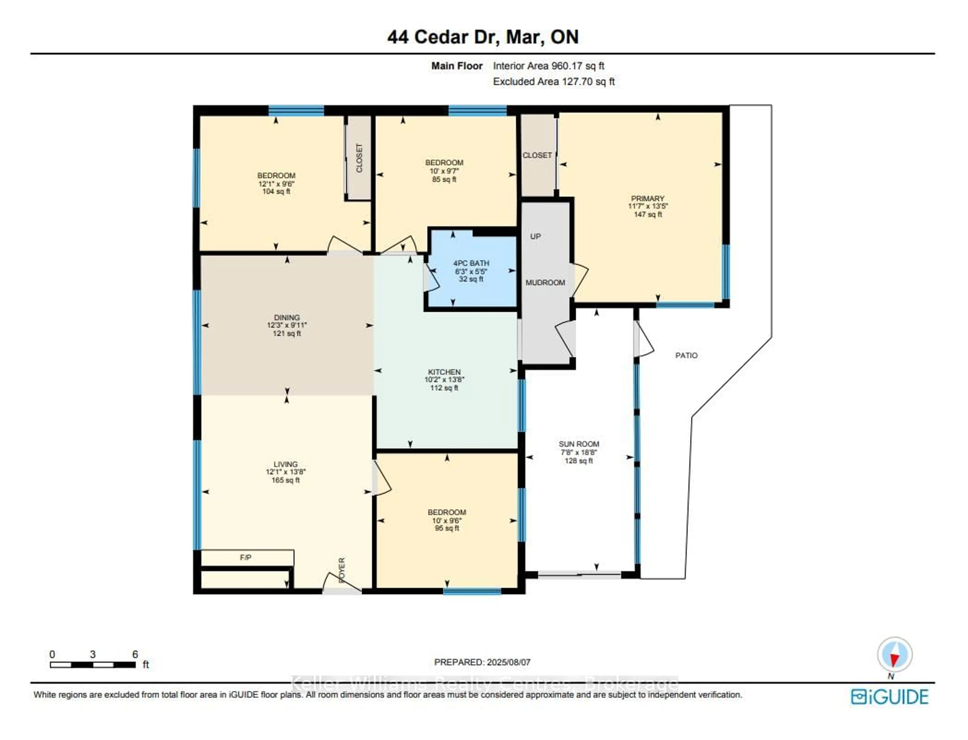 Floor plan for 44 Cedar Dr, South Bruce Peninsula Ontario N0H 2R0