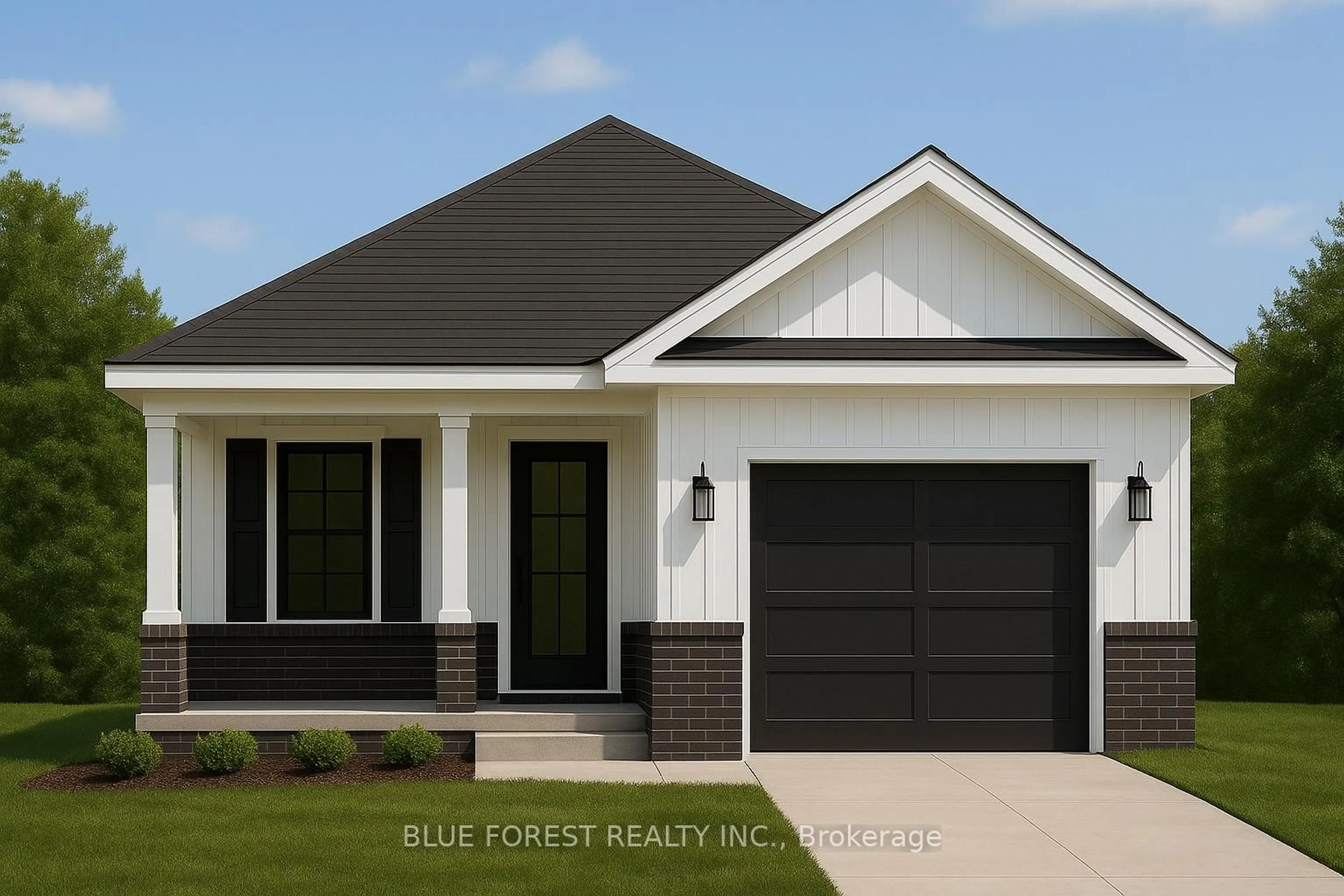 Home with vinyl exterior material, street for Lot 35 Beer Cres, Strathroy-Caradoc Ontario N7G 3K5