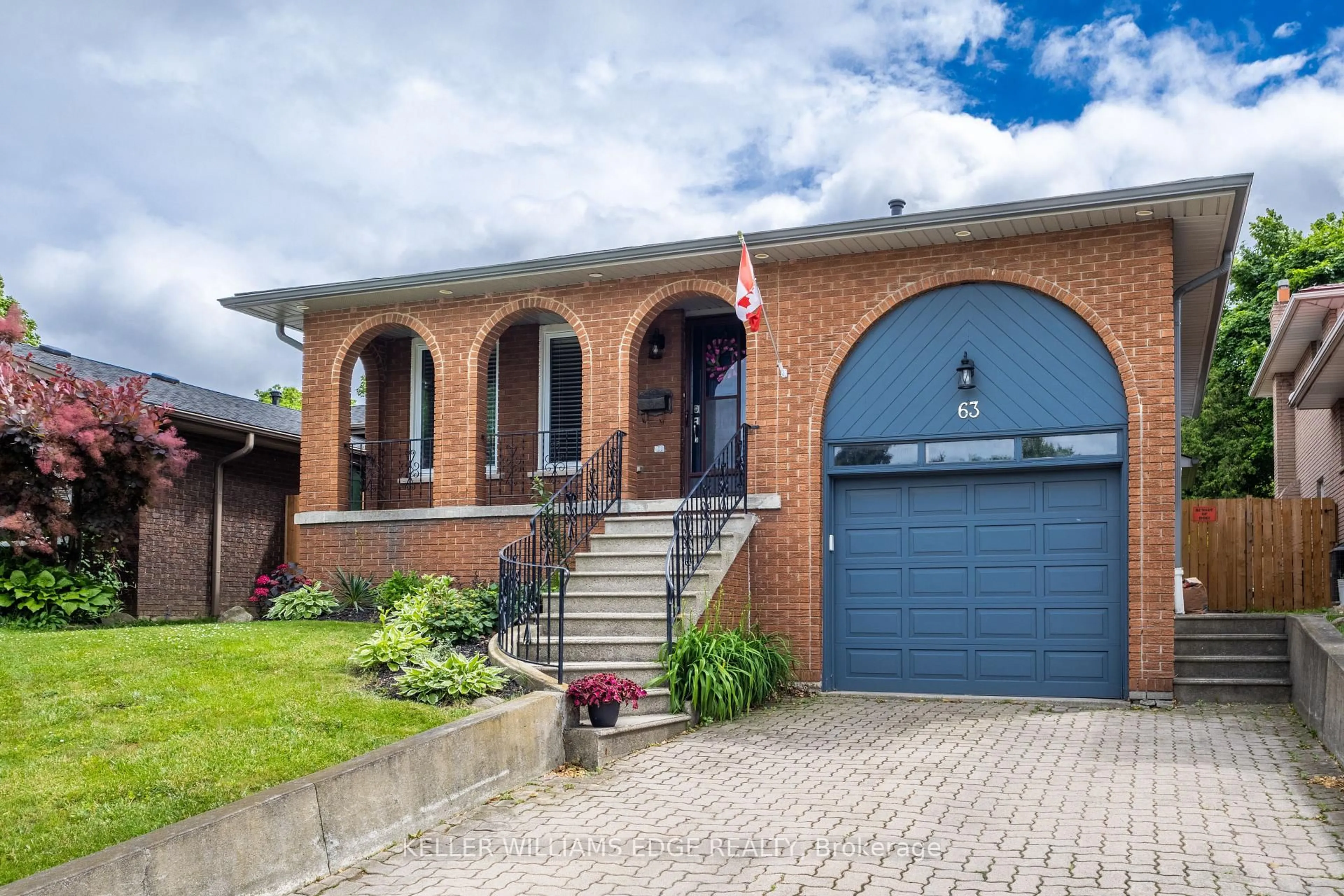 Home with brick exterior material, street for 63 Lionsgate Ave, Hamilton Ontario L9C 6L5