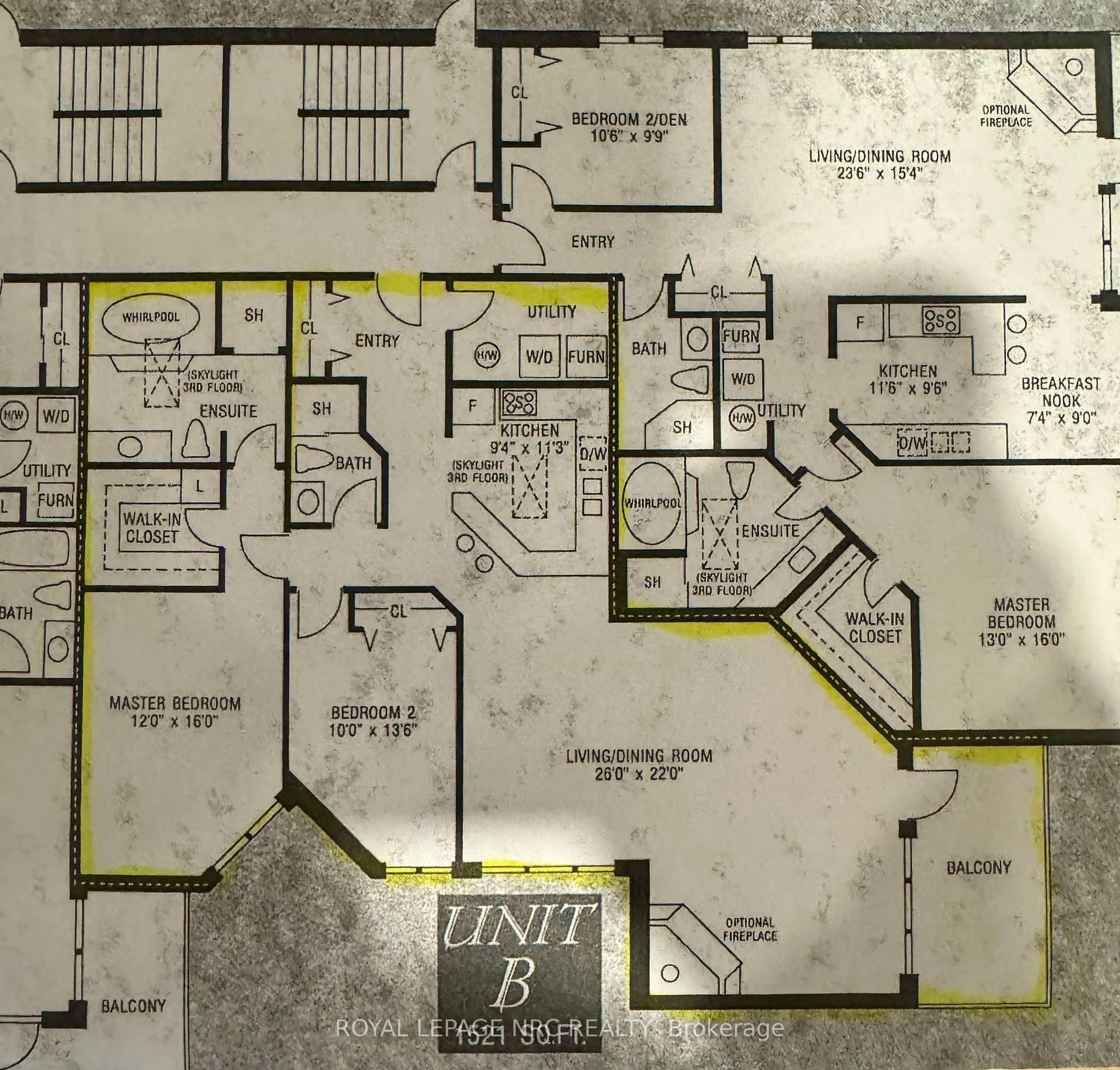 Floor plan for 55 Main St #302, St. Catharines Ontario L2N 4T8