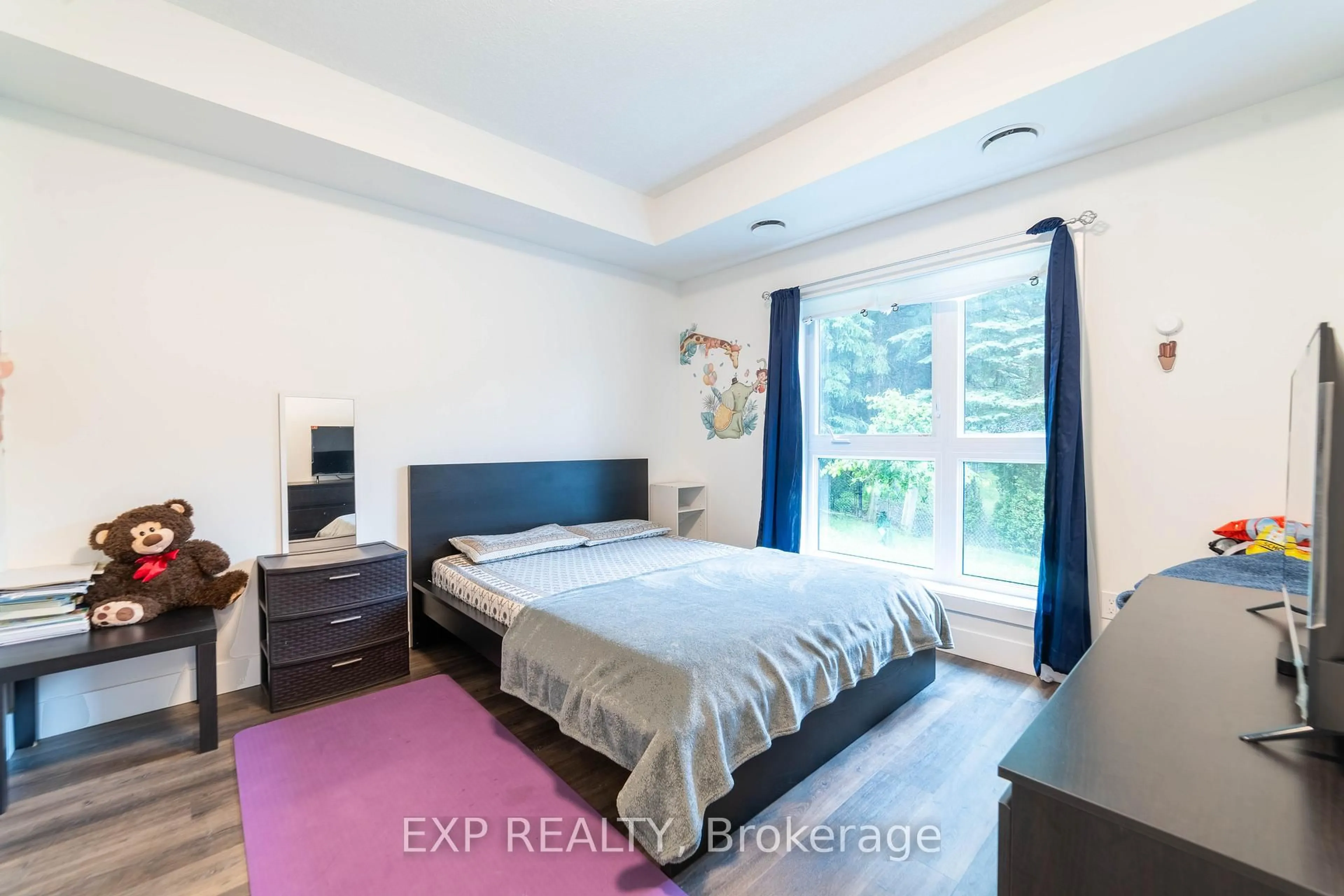 Bedroom with bed, unknown for 1201 Lackner Pl #211, Kitchener Ontario N2A 0L4