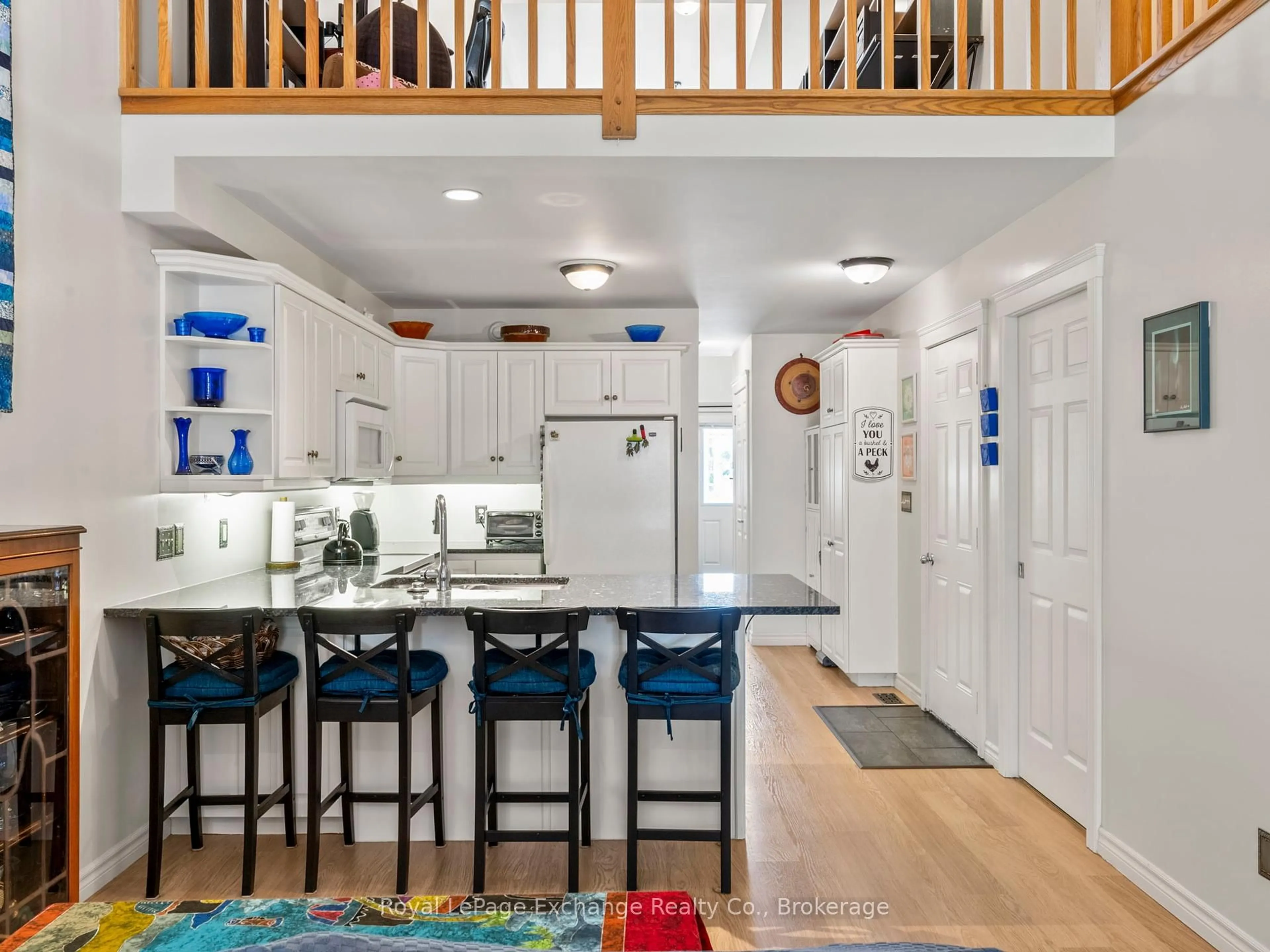 Open concept kitchen, ceramic/tile floor for 433 Queen St #8, Kincardine Ontario N2Z 0A2