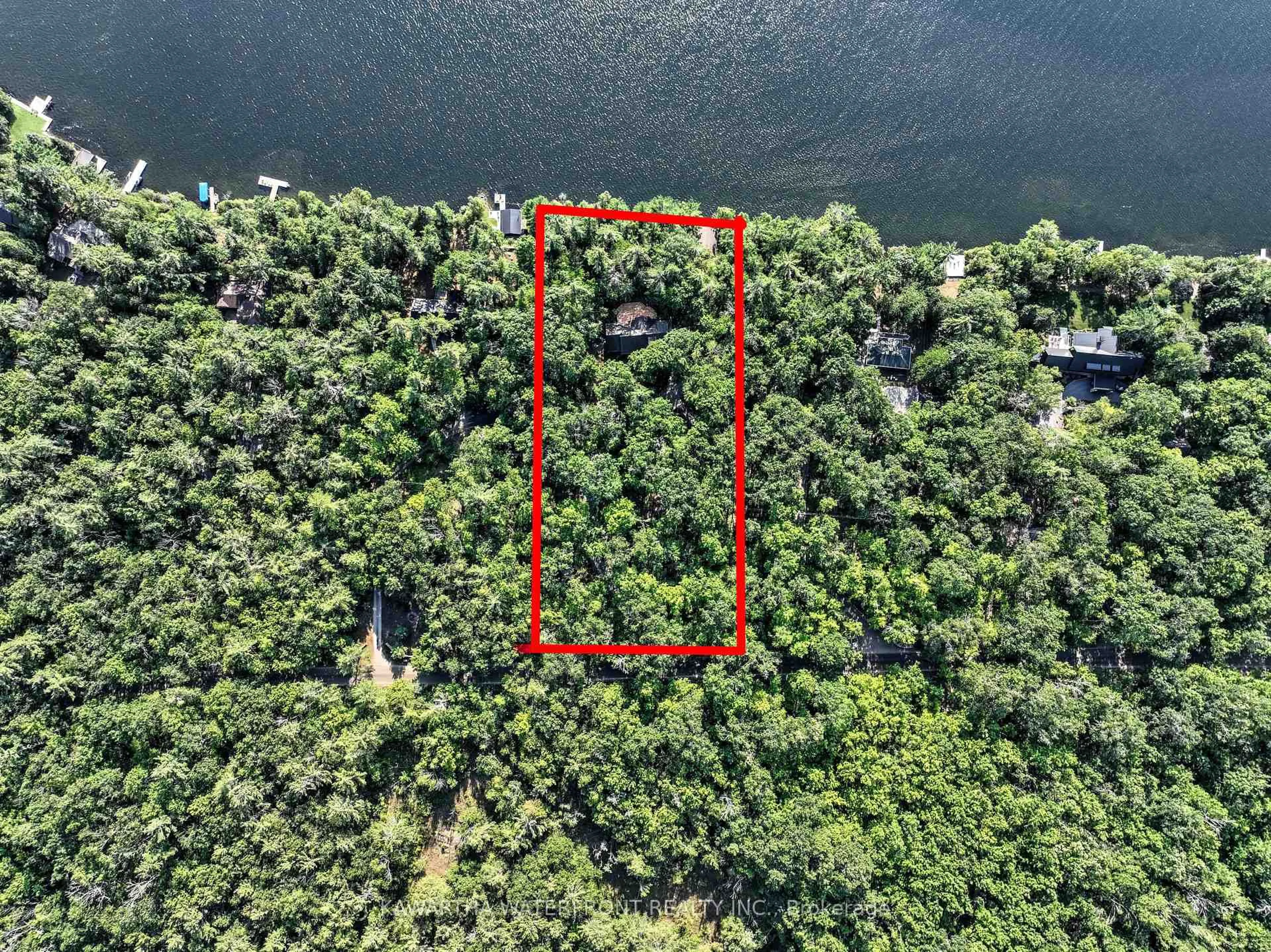 A pic from outside/outdoor area/front of a property/back of a property/a pic from drone, water/lake/river/ocean view for 470 Indian Point Rd, Kawartha Lakes Ontario K0M 1K0