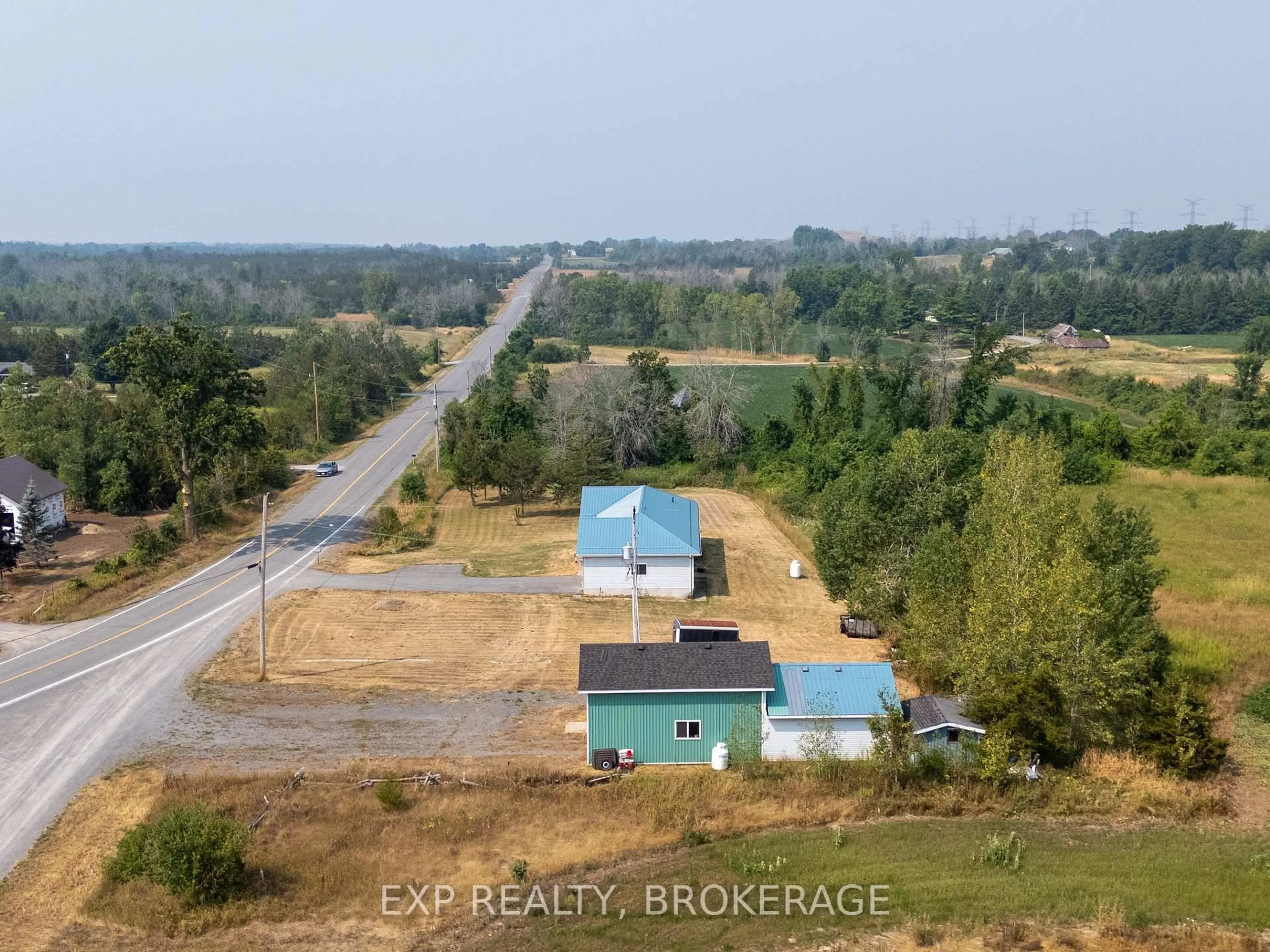 A pic from outside/outdoor area/front of a property/back of a property/a pic from drone, unknown for 791 Beechwood Rd, Greater Napanee Ontario K7R 3L1