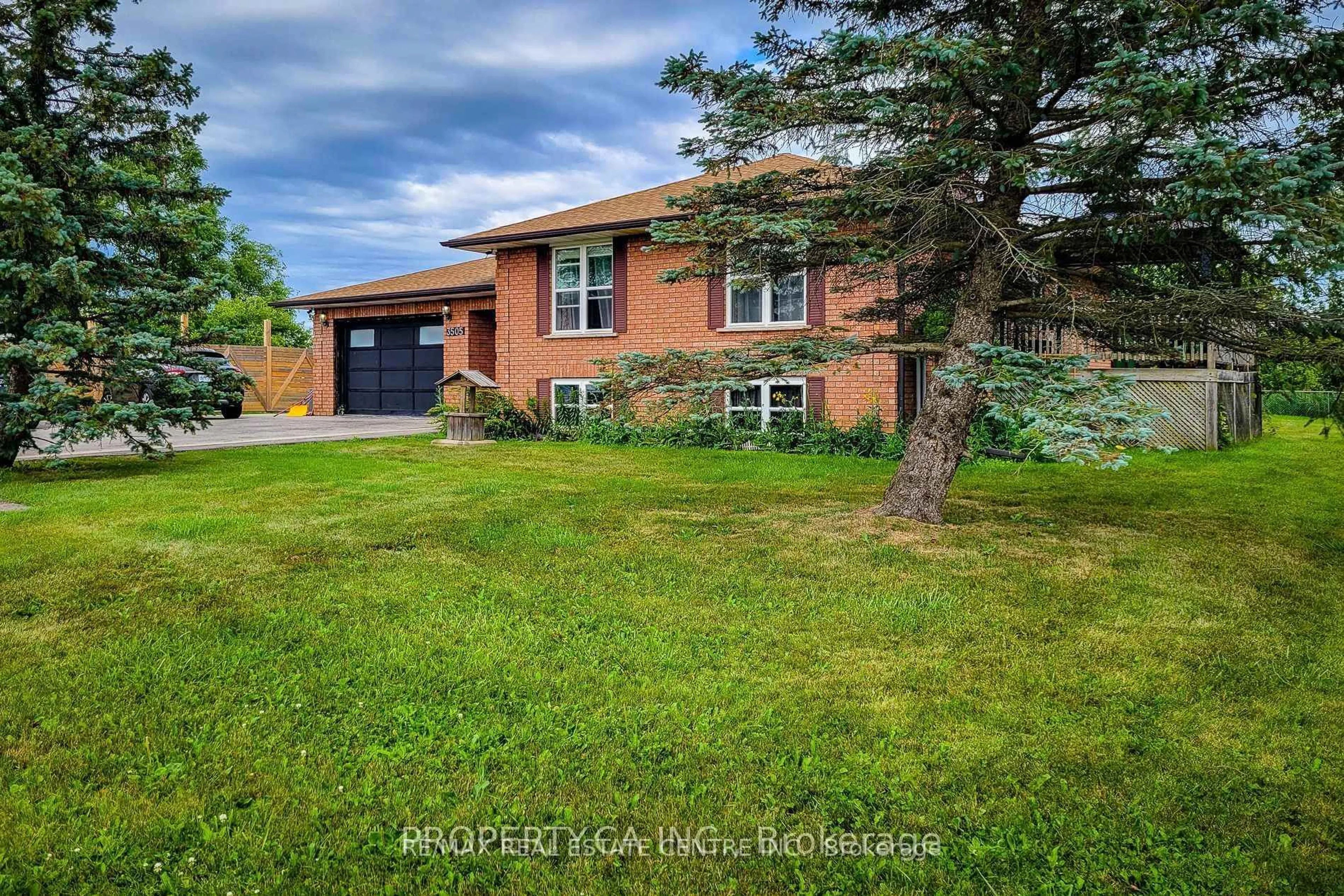 Home with brick exterior material, street for 3505 Hwy 56 Rd, Hamilton Ontario L0R 1C0