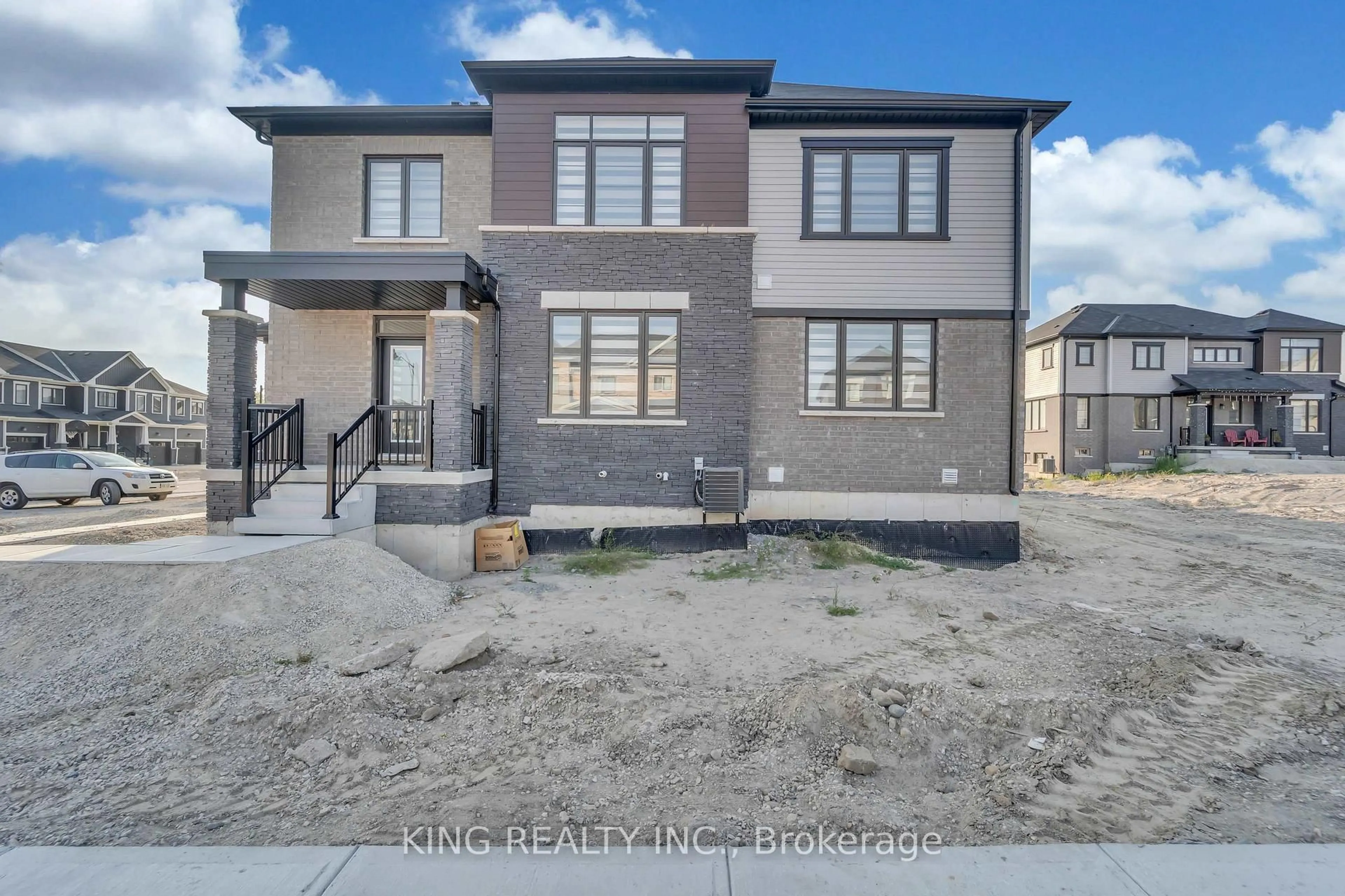Home with brick exterior material, street for 127 Blacksmith Dr, Woolwich Ontario N0B 1M0