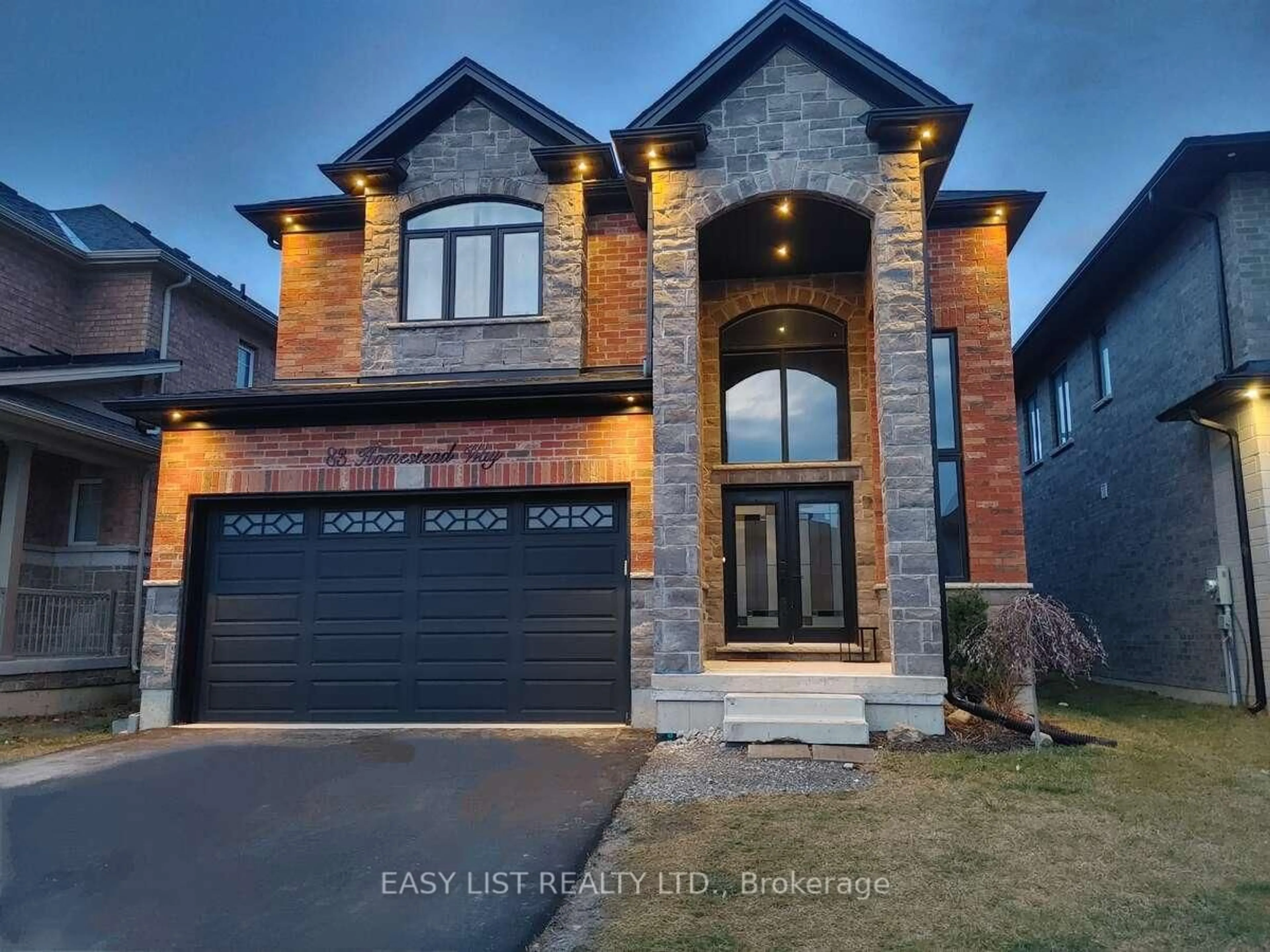 Home with brick exterior material, street for 83 Homestead Way, Thorold Ontario L2V 0J8
