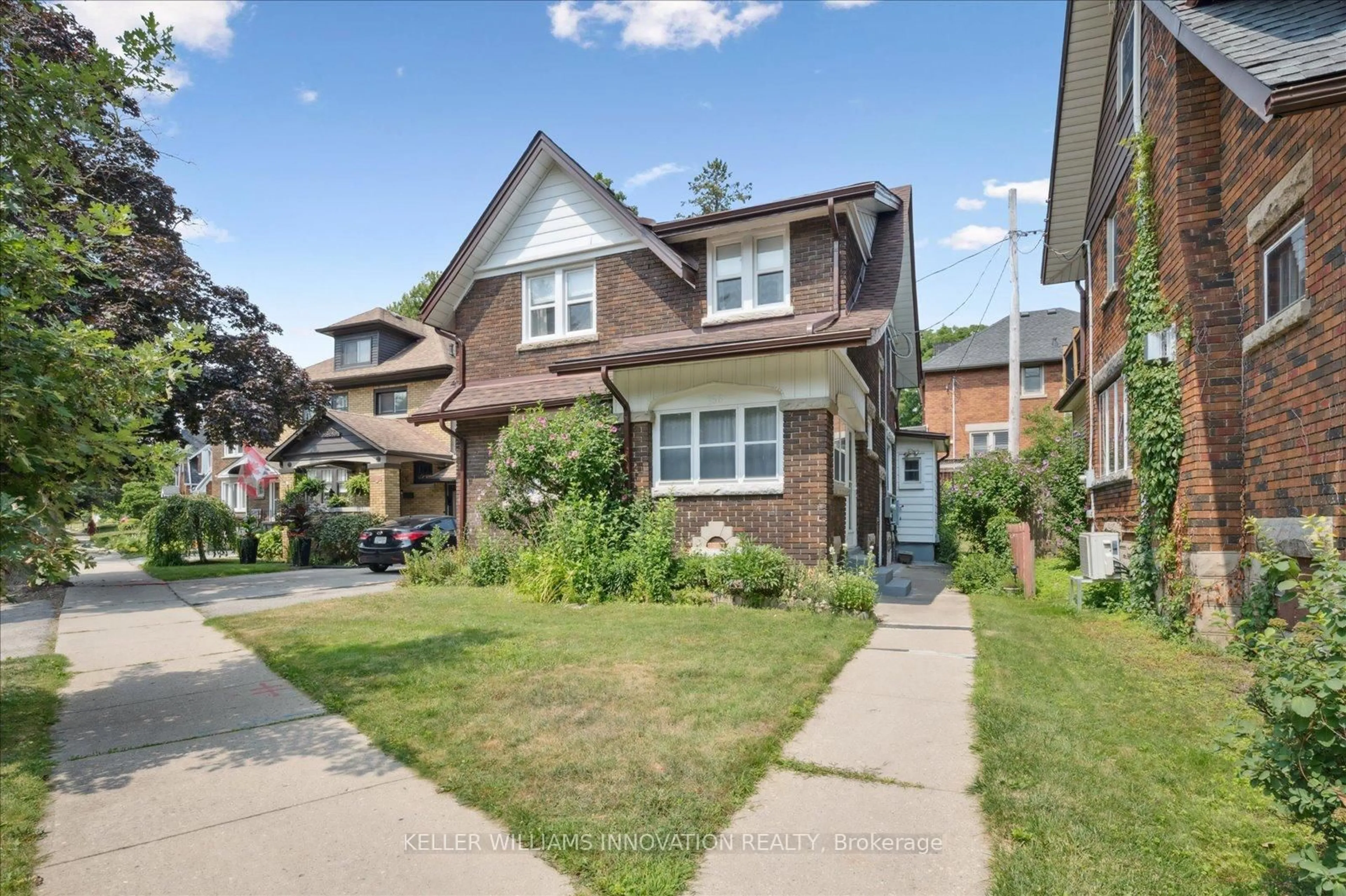 Home with brick exterior material, street for 156 Union Blvd, Kitchener Ontario N2M 2S4