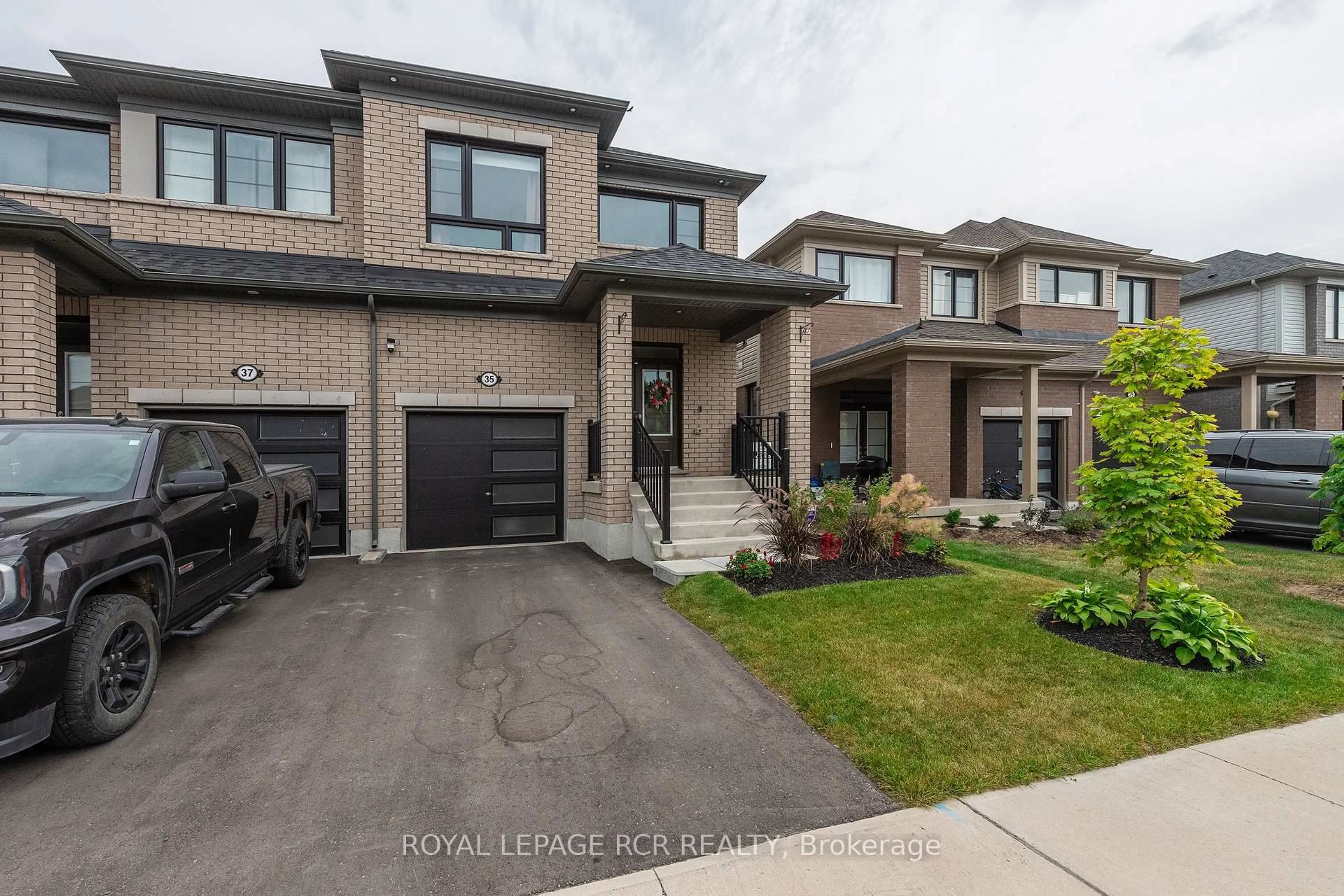 Home with brick exterior material, street for 35 Povey Rd, Centre Wellington Ontario N1M 0J5