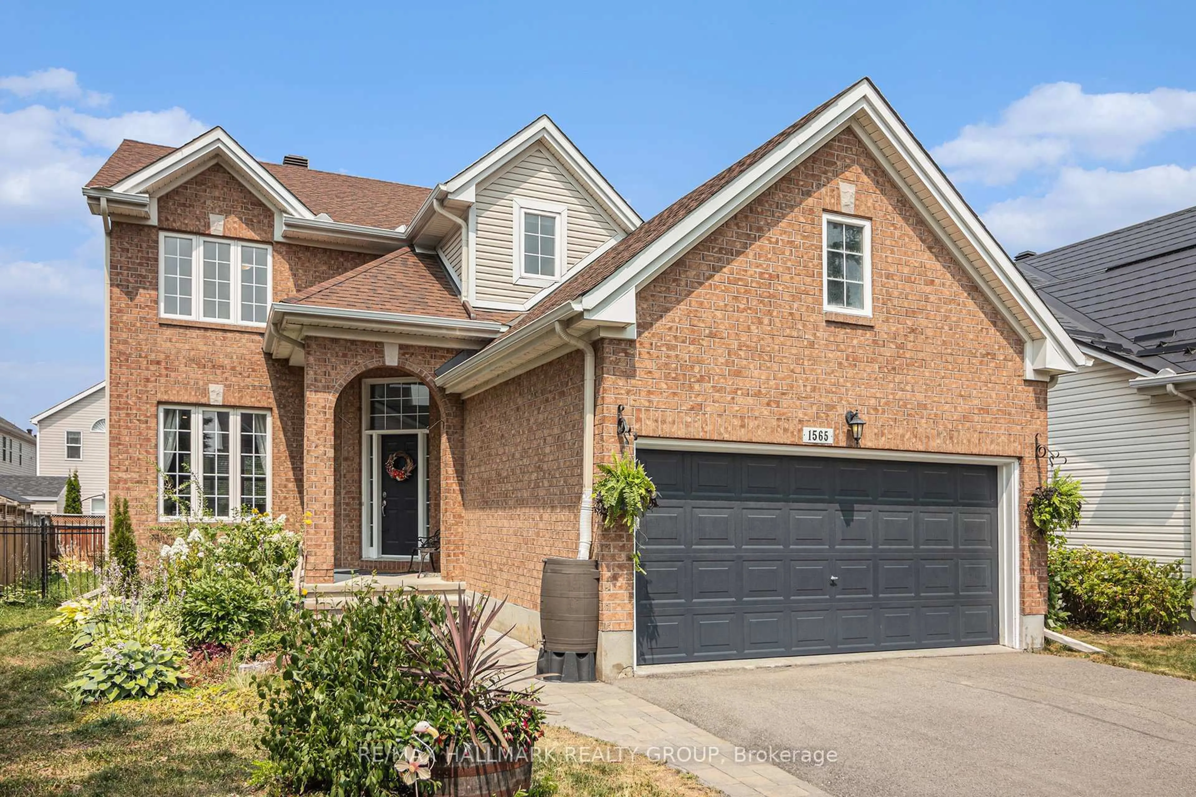 Home with brick exterior material, street for 1565 Winterport Way, Orleans Ontario K4A 4B9