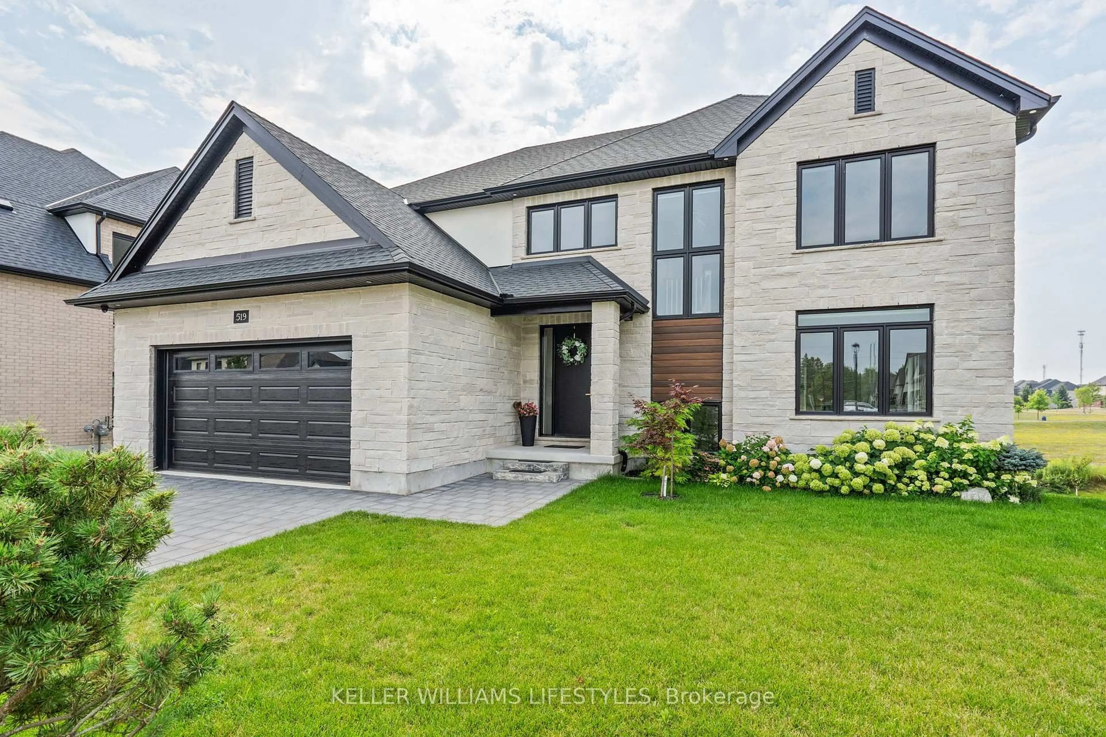 Home with brick exterior material, street for 519 Warner Terr, London North Ontario N6G 0E6