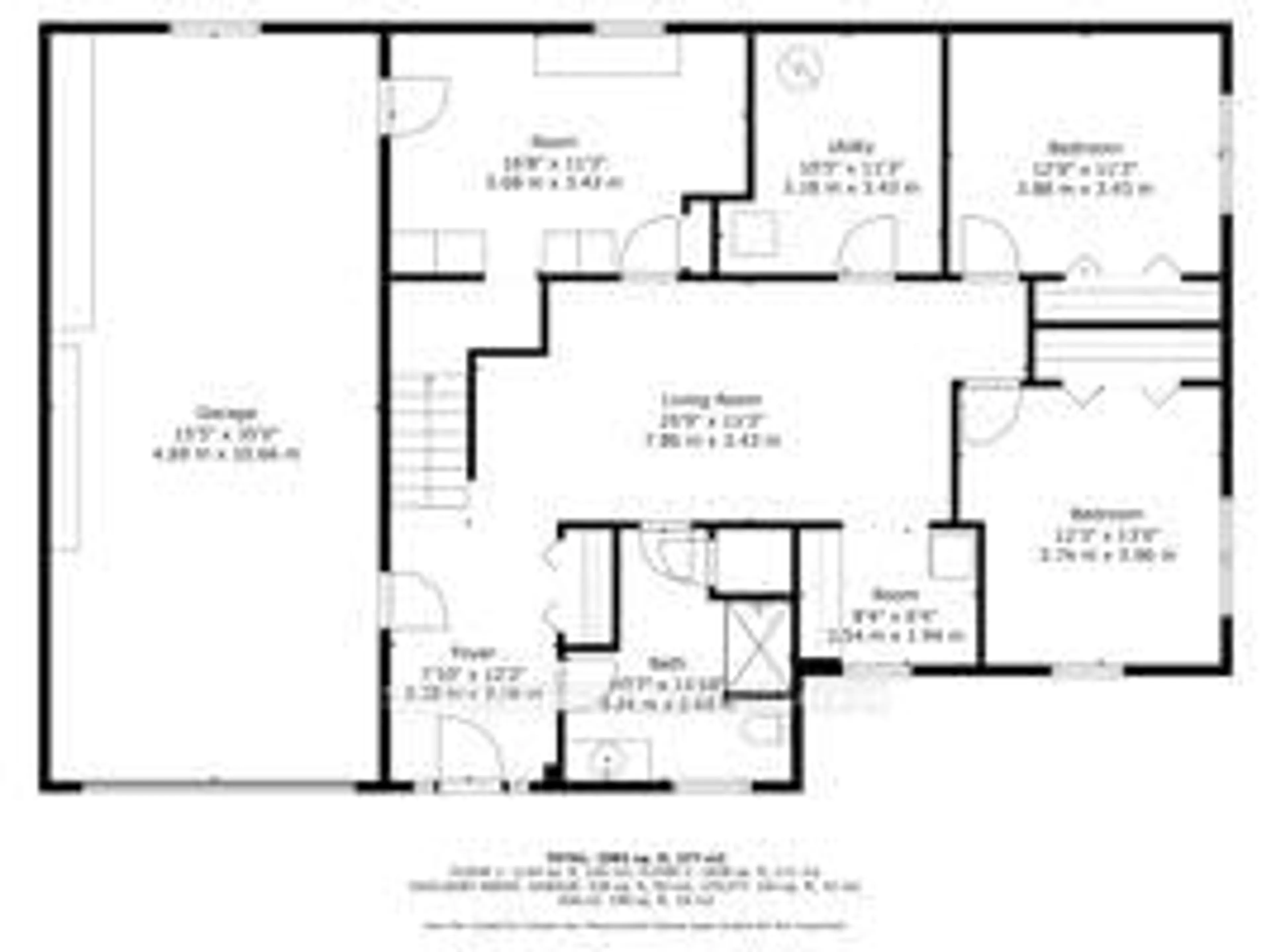 Floor plan for 1215 Sunset Dr, South Bruce Peninsula Ontario N0H 2T0