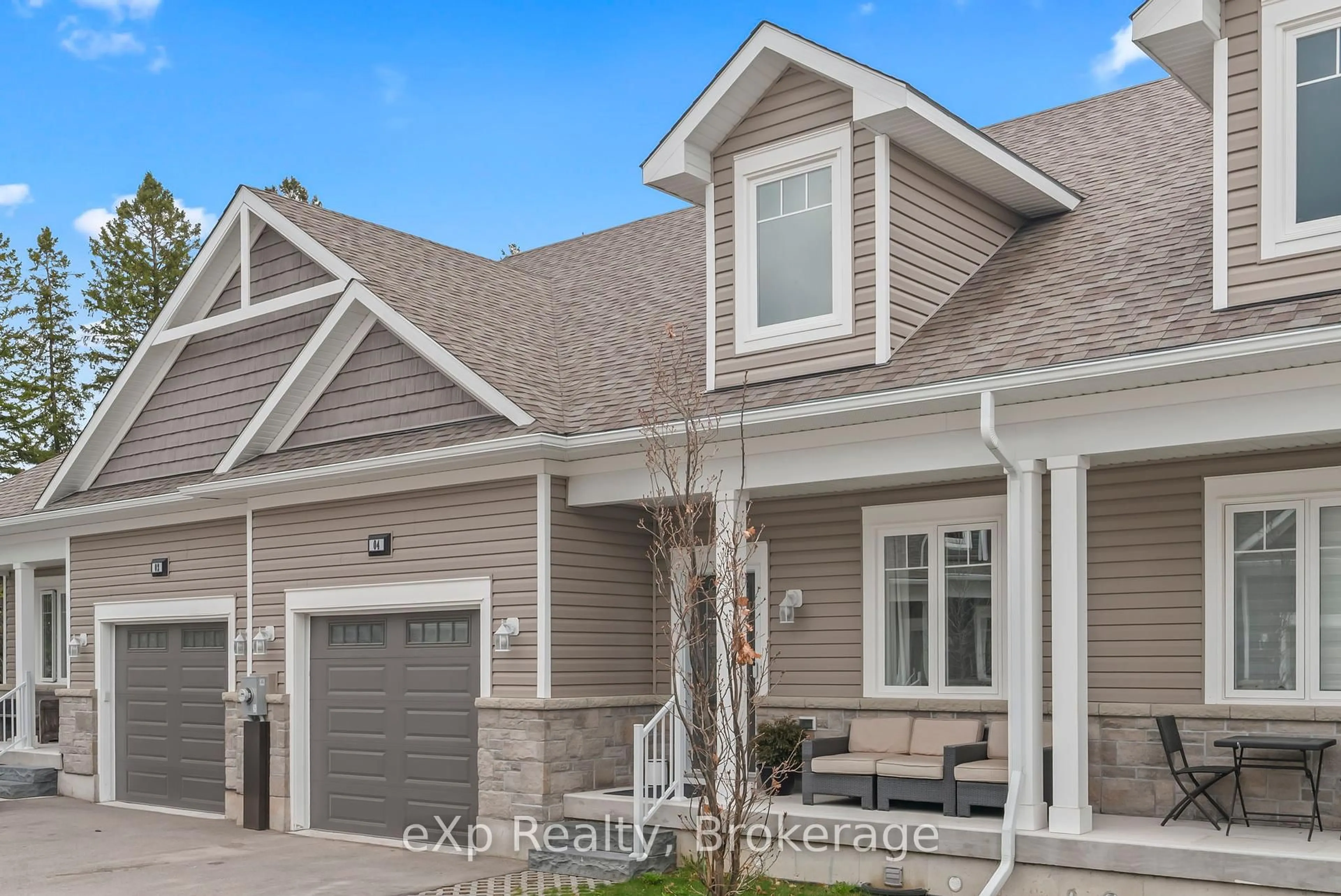 Home with vinyl exterior material, street for 24 George St #4, Minto Ontario N0G 1Z0