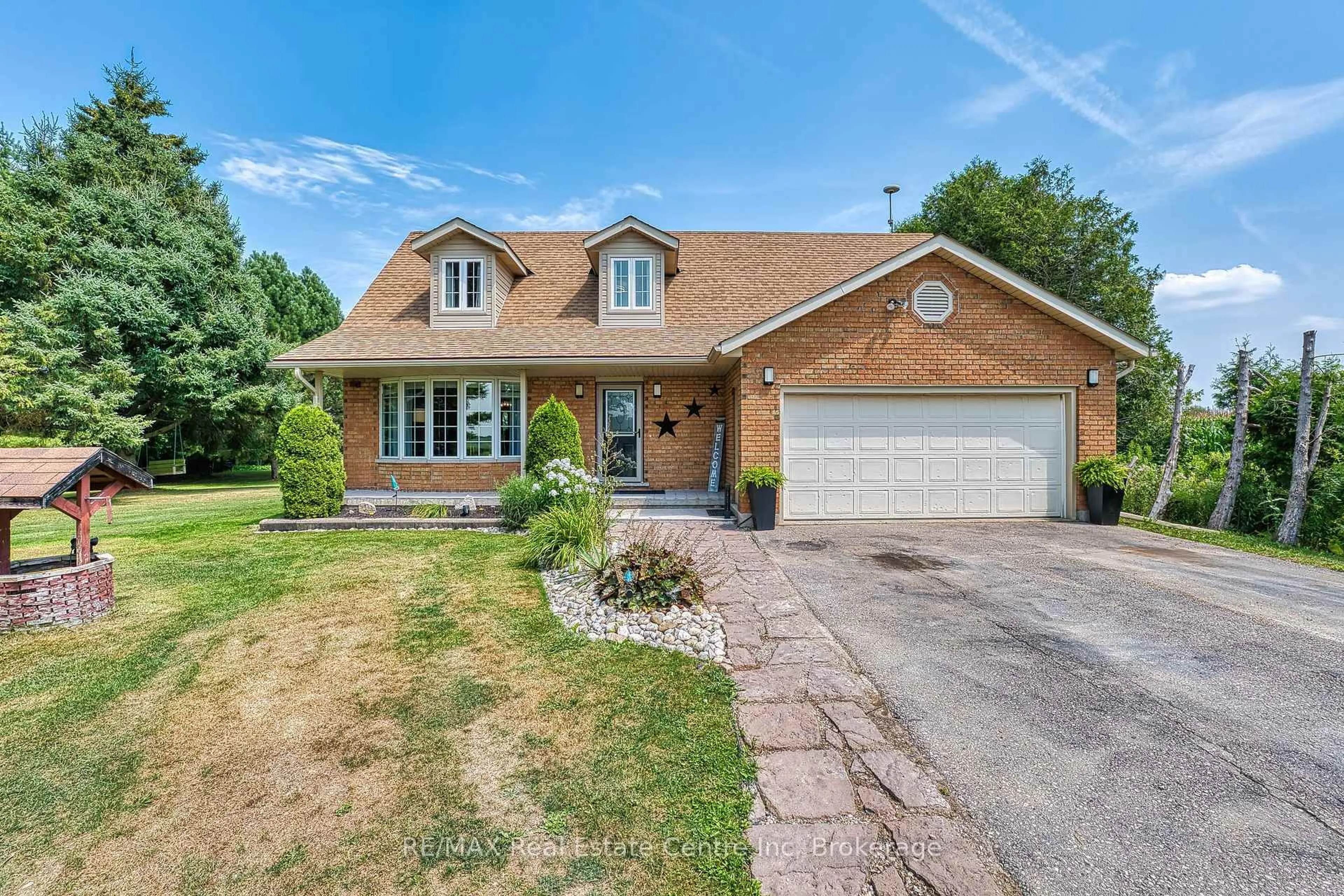 Home with brick exterior material, street for 6617 Third Line, Centre Wellington Ontario N1M 2W4