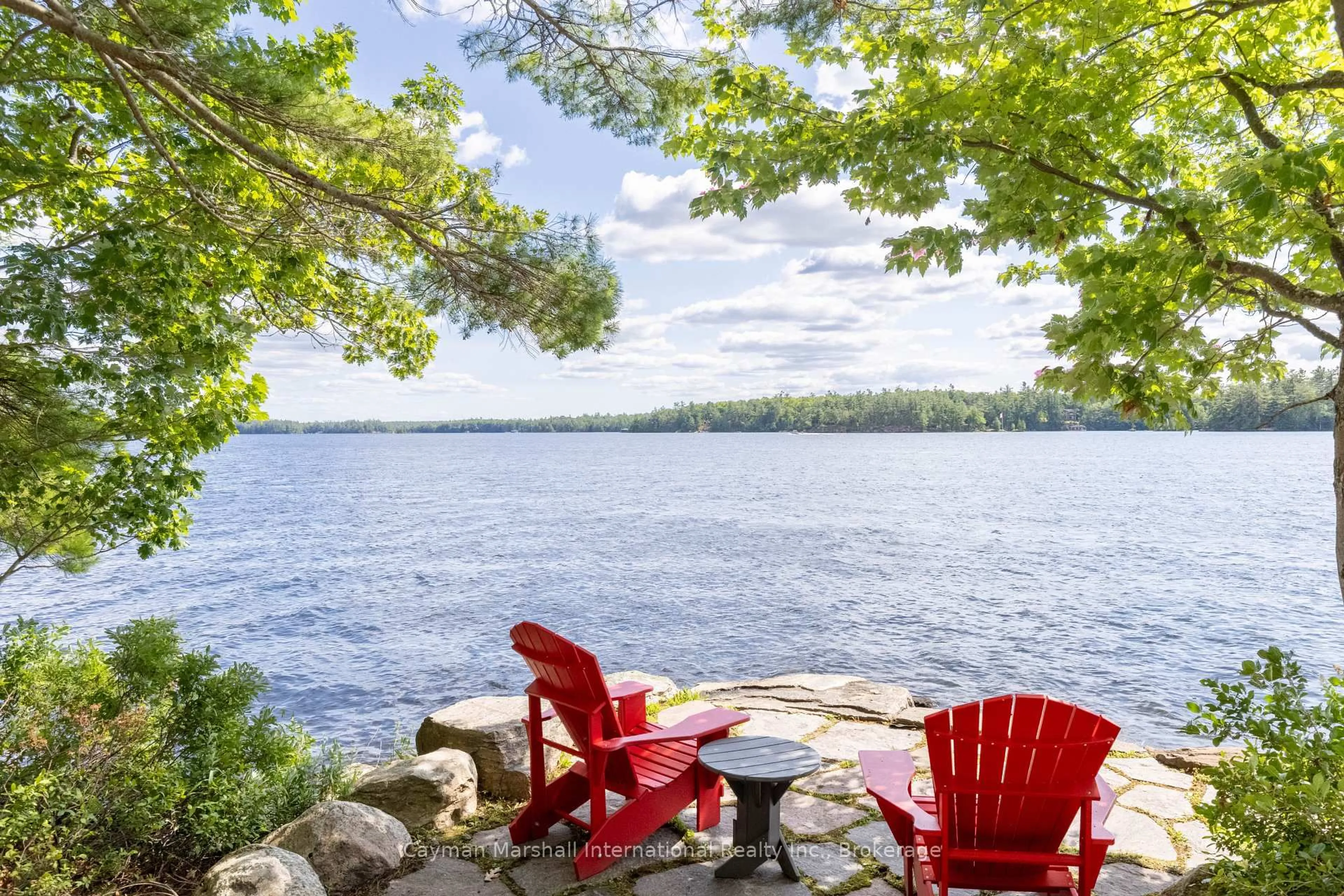 Patio, water/lake/river/ocean view for 1152 Bradley Rd #3, Muskoka Lakes Ontario P0C 1A0