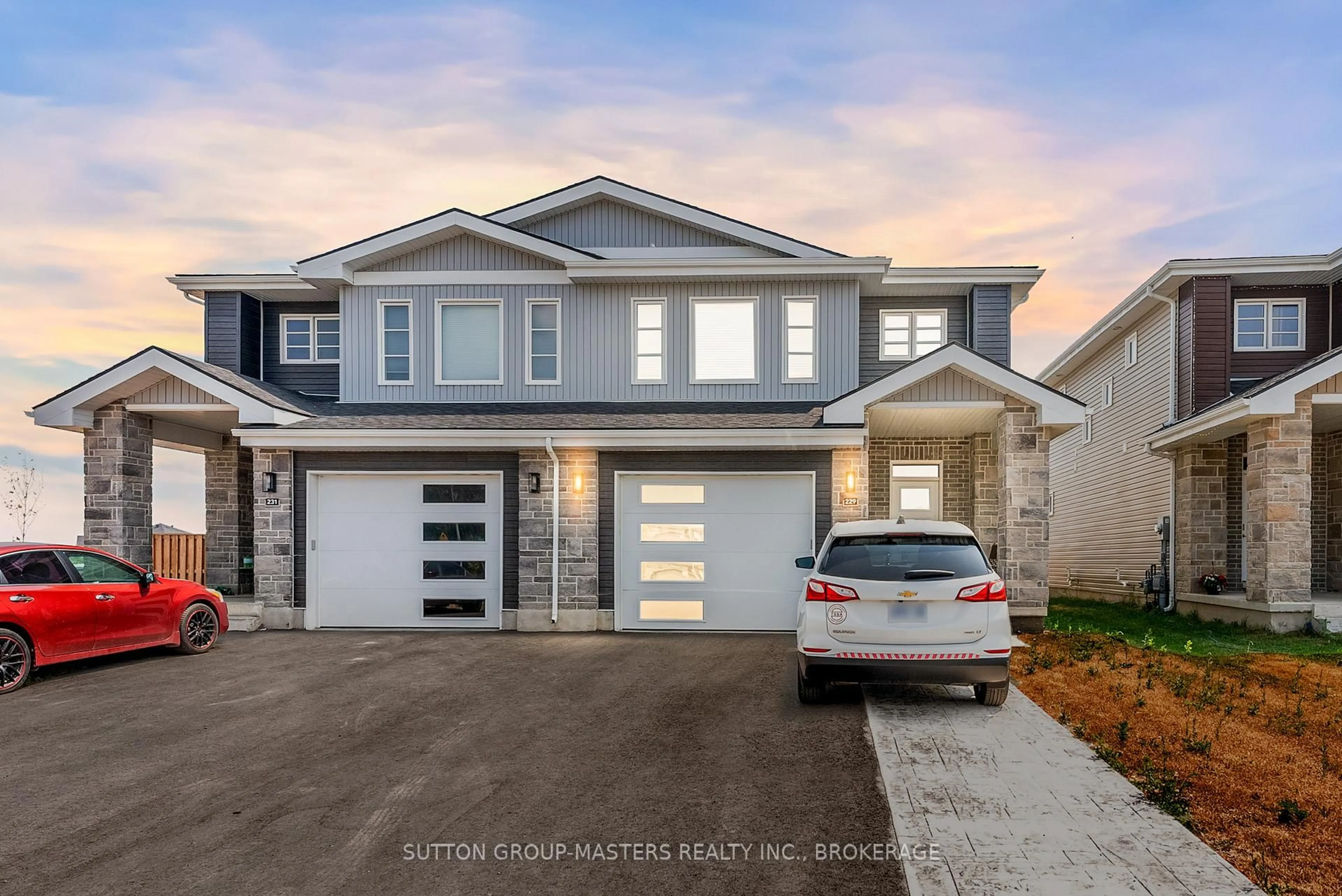 Home with vinyl exterior material, street for 229 Superior Dr, Loyalist Ontario K7N 0E9