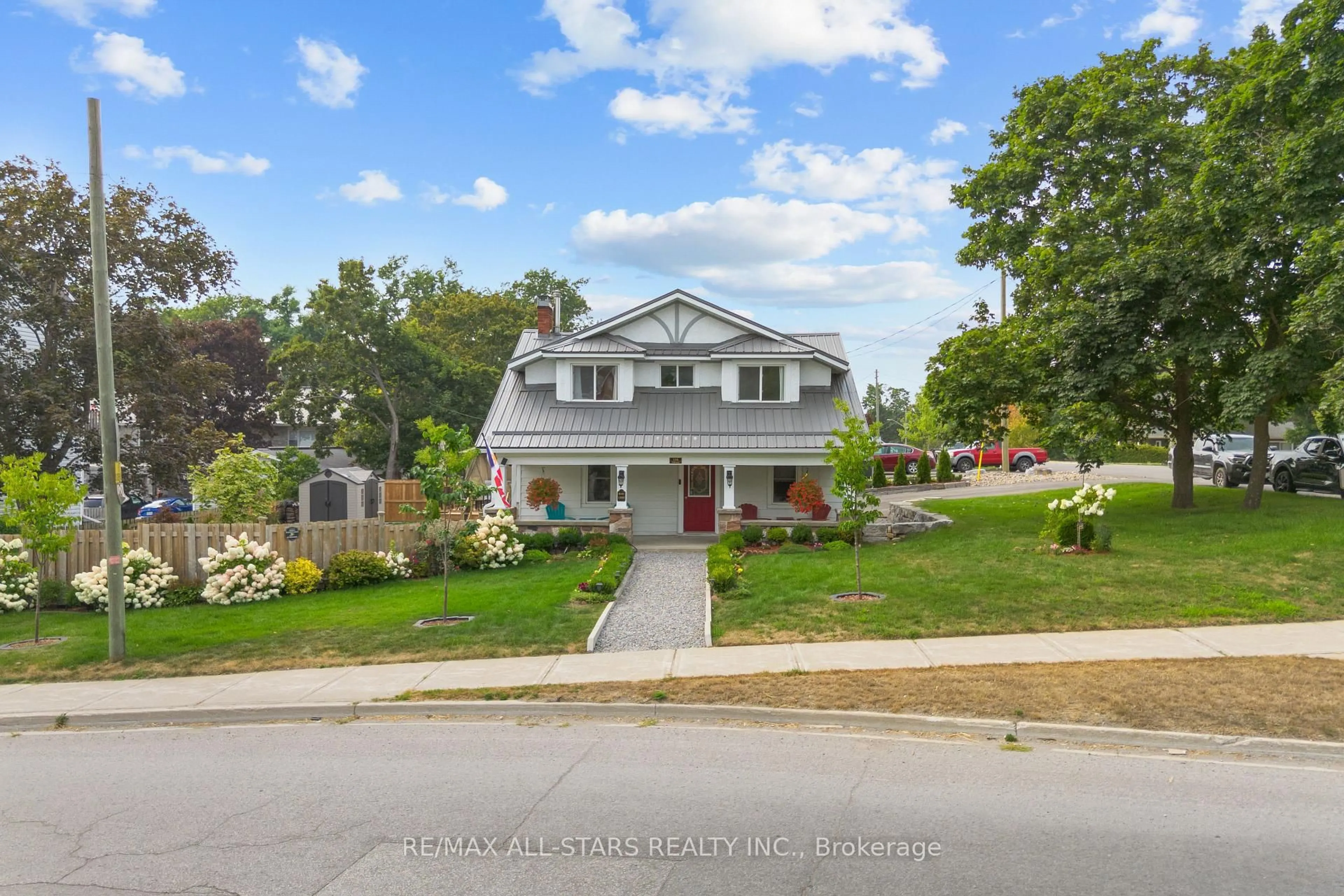 A pic from outside/outdoor area/front of a property/back of a property/a pic from drone, street for 155 Colborne St, Kawartha Lakes Ontario K0M 1N0