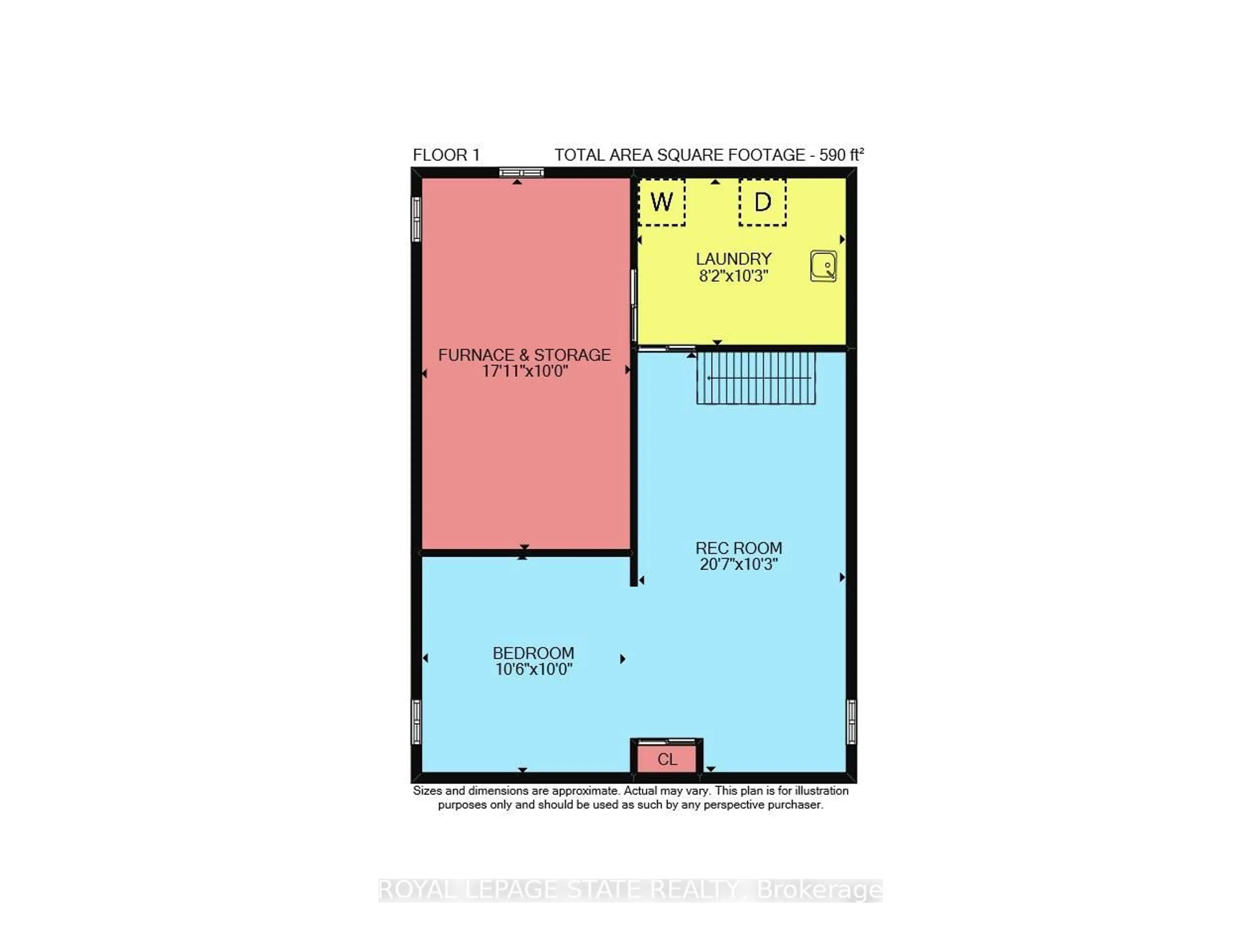 Floor plan for 192 Cope St, Hamilton Ontario L8H 5B4