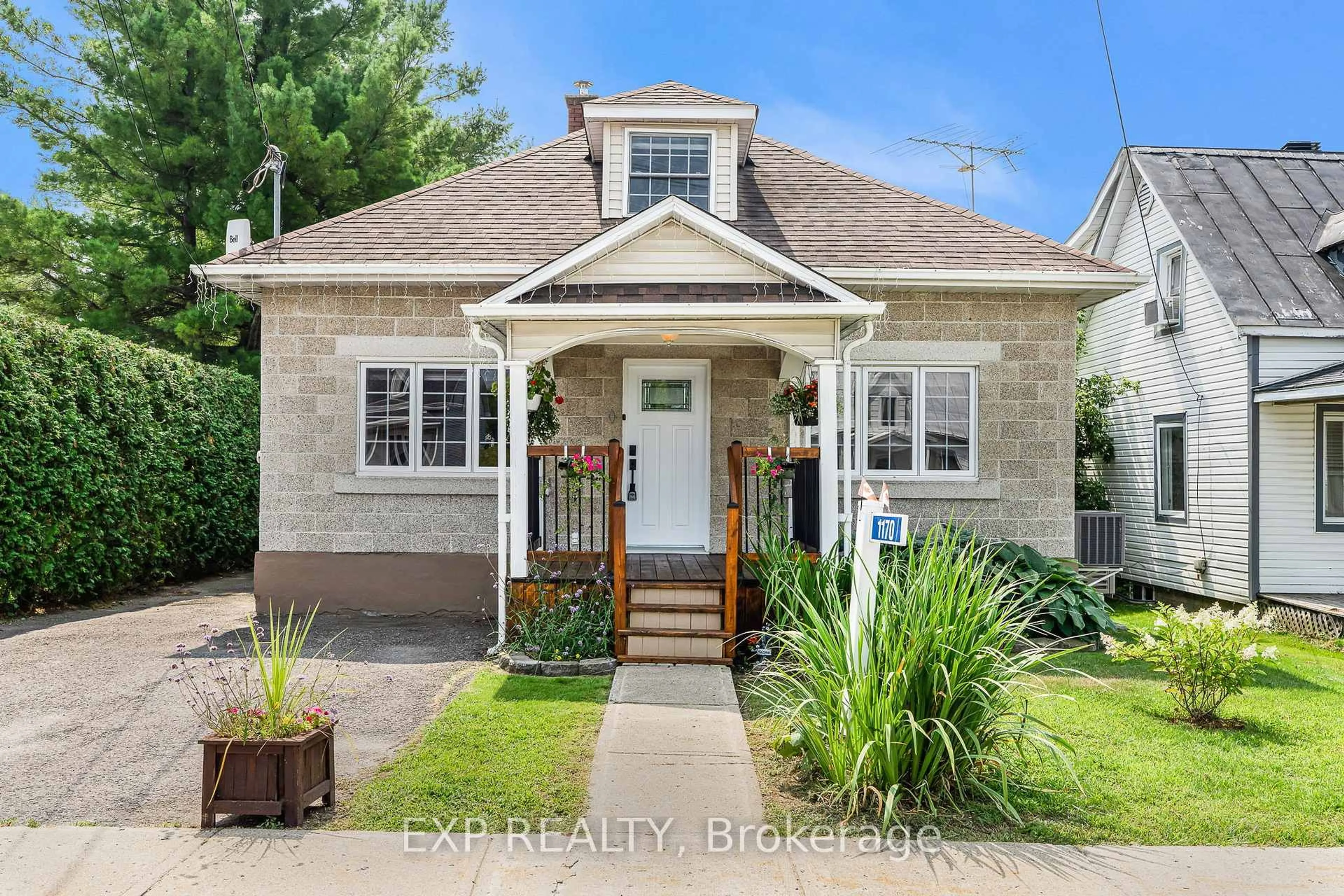 Home with brick exterior material, street for 1170 labrosse St, Hawkesbury Ontario K0B 1P0