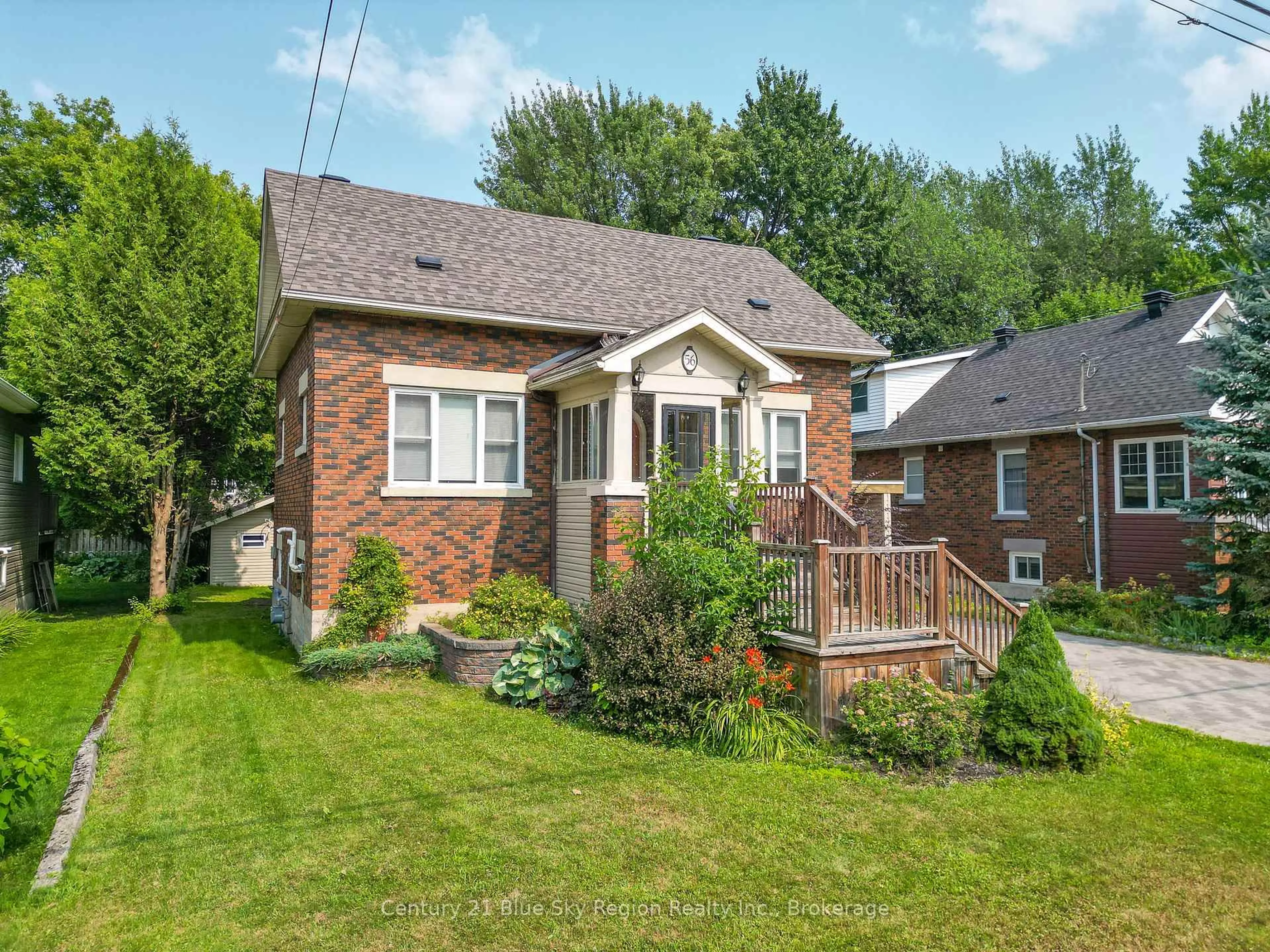 Home with brick exterior material, street for 56 Whitney Ave, North Bay Ontario P1A 1Y3