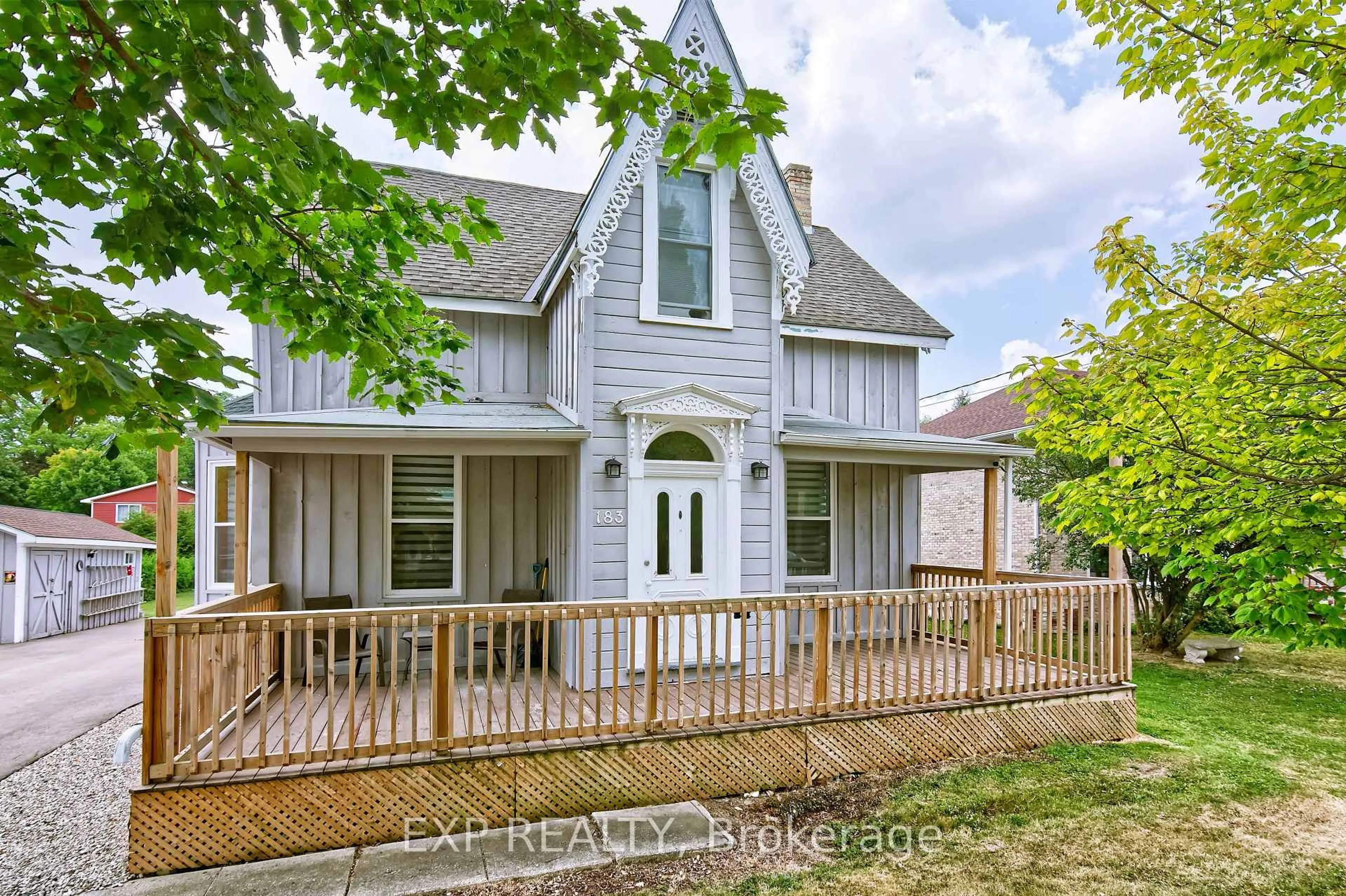 Home with vinyl exterior material, street for 183 King St, North Huron Ontario N0M 1H0