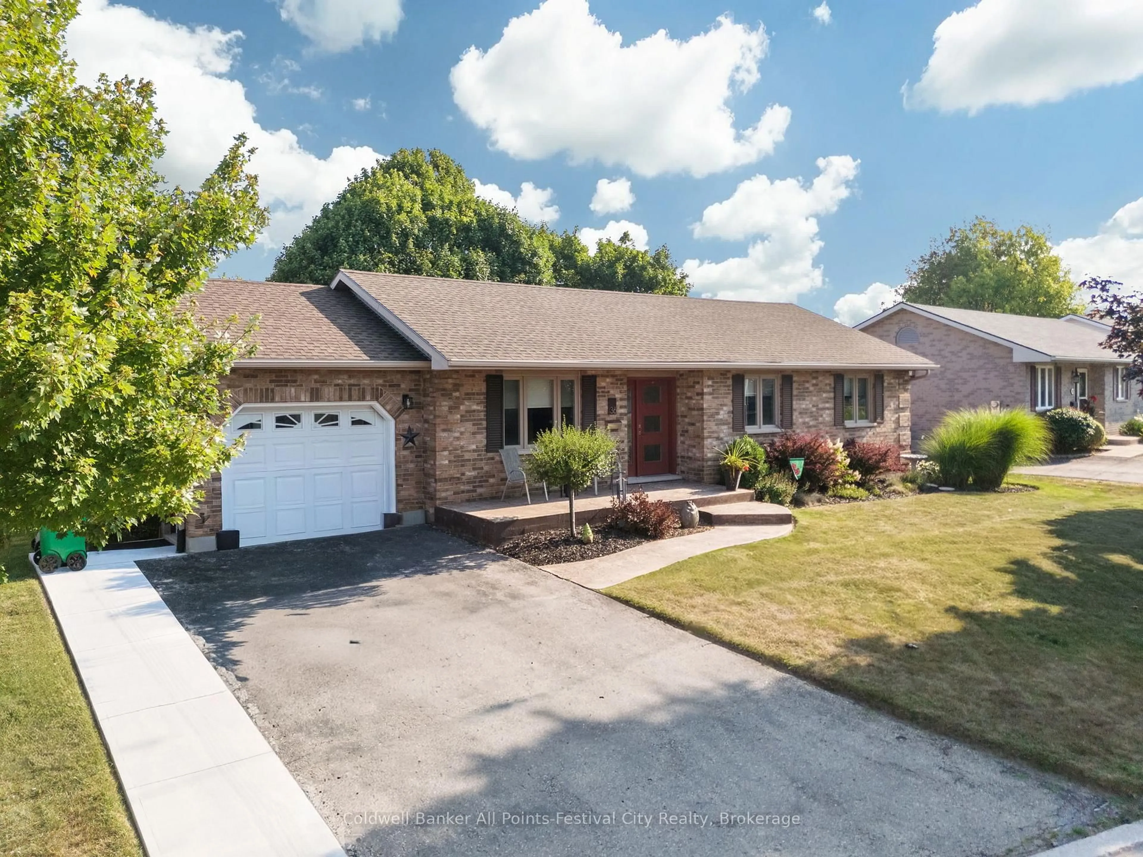Home with brick exterior material, street for 36 Balvina Dr, Goderich Ontario N7A 4L3
