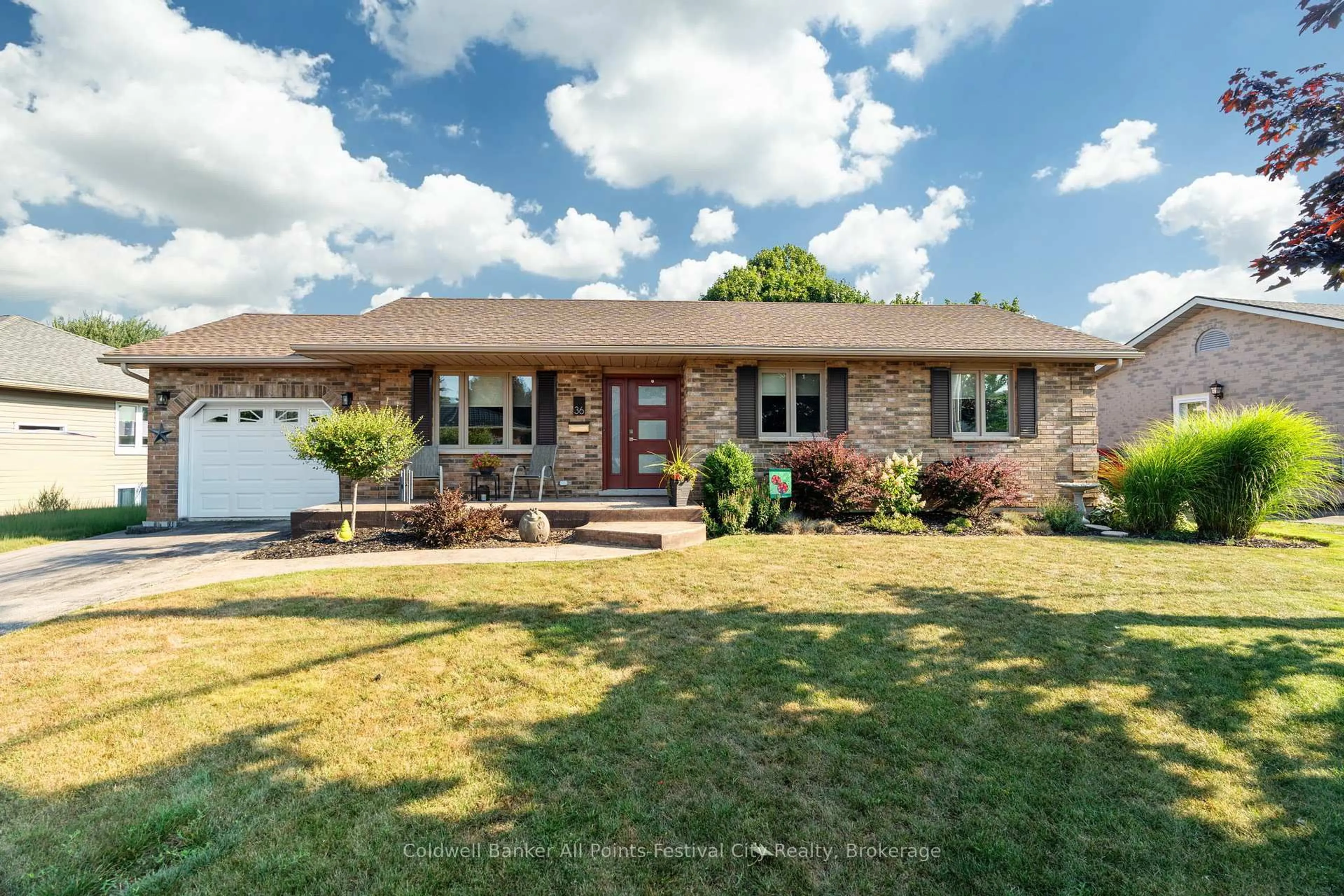 Home with brick exterior material, street for 36 Balvina Dr, Goderich Ontario N7A 4L3