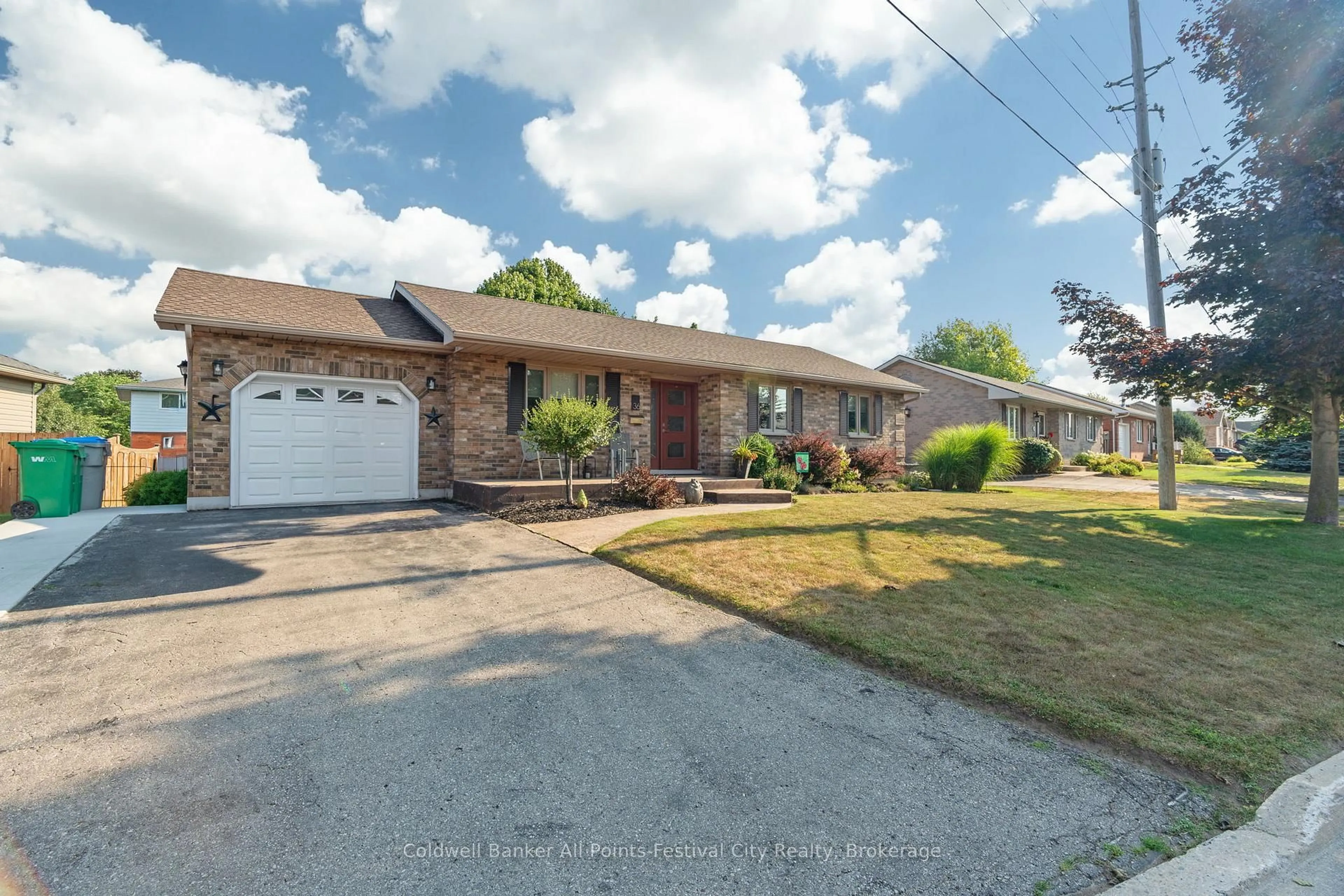 A pic from outside/outdoor area/front of a property/back of a property/a pic from drone, street for 36 Balvina Dr, Goderich Ontario N7A 4L3