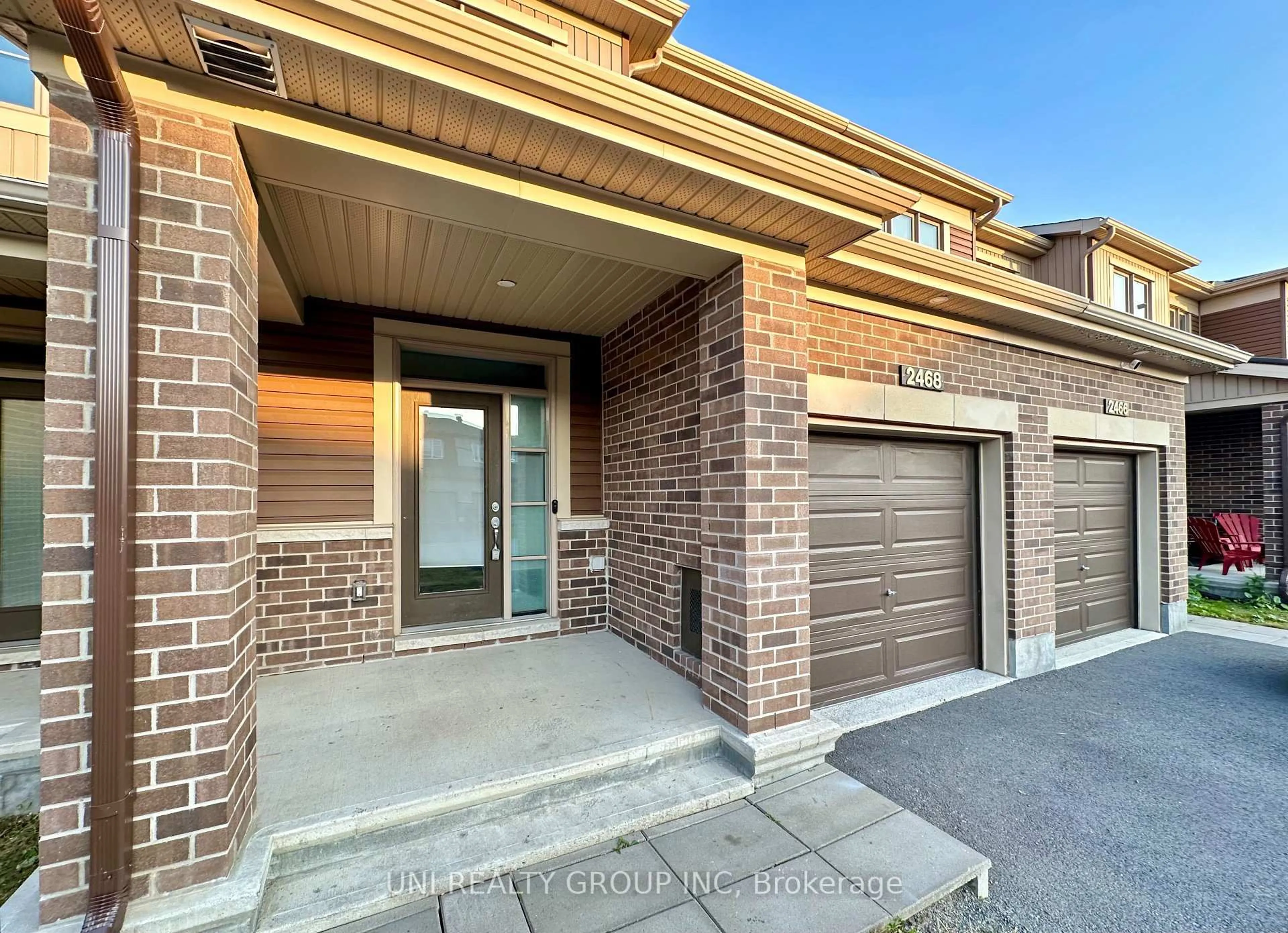 Home with brick exterior material, street for 2468 Waterlilly Way, Nepean Ontario K2J 6M3
