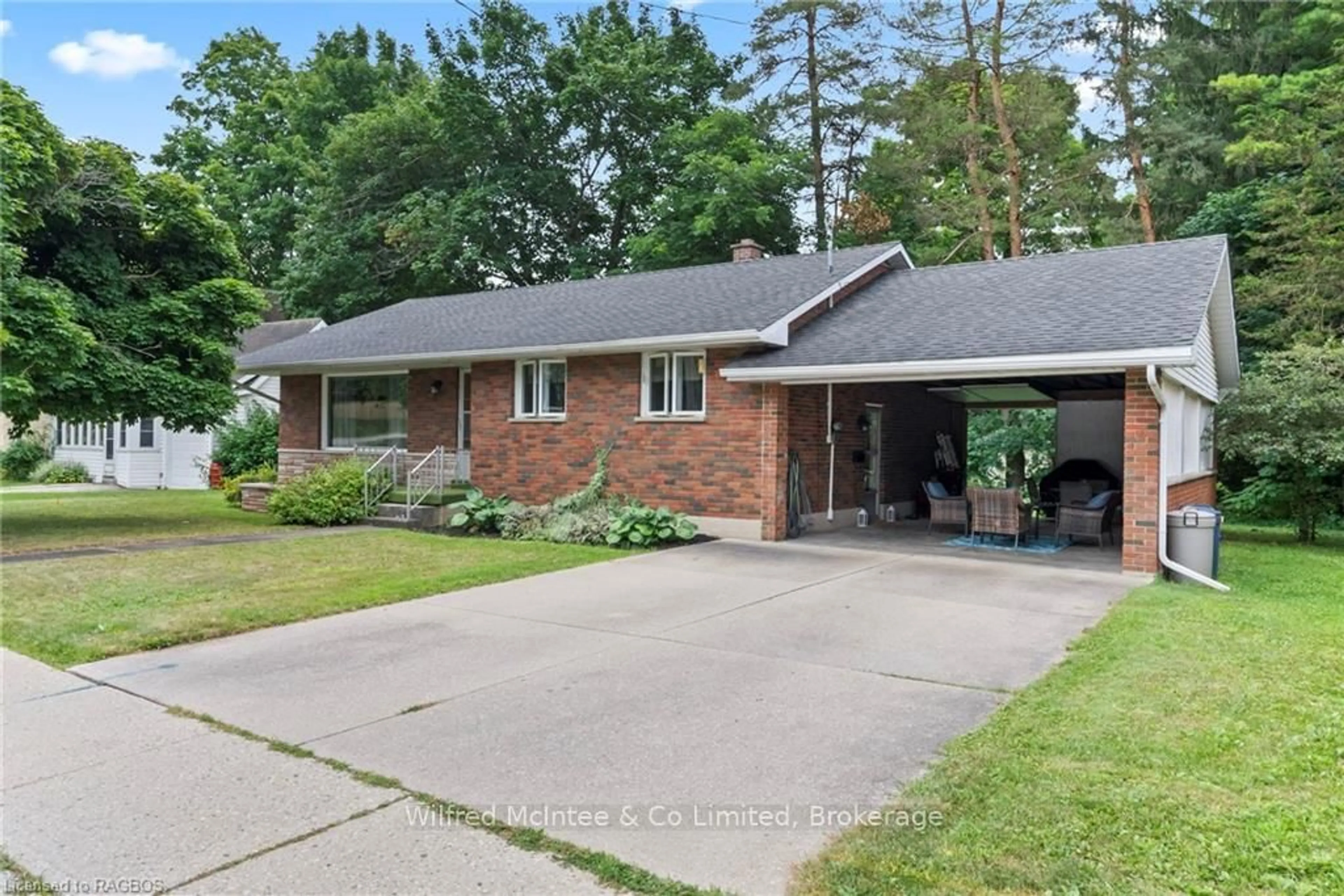 Home with brick exterior material, street for 343 George St, West Grey Ontario N0G 1R0
