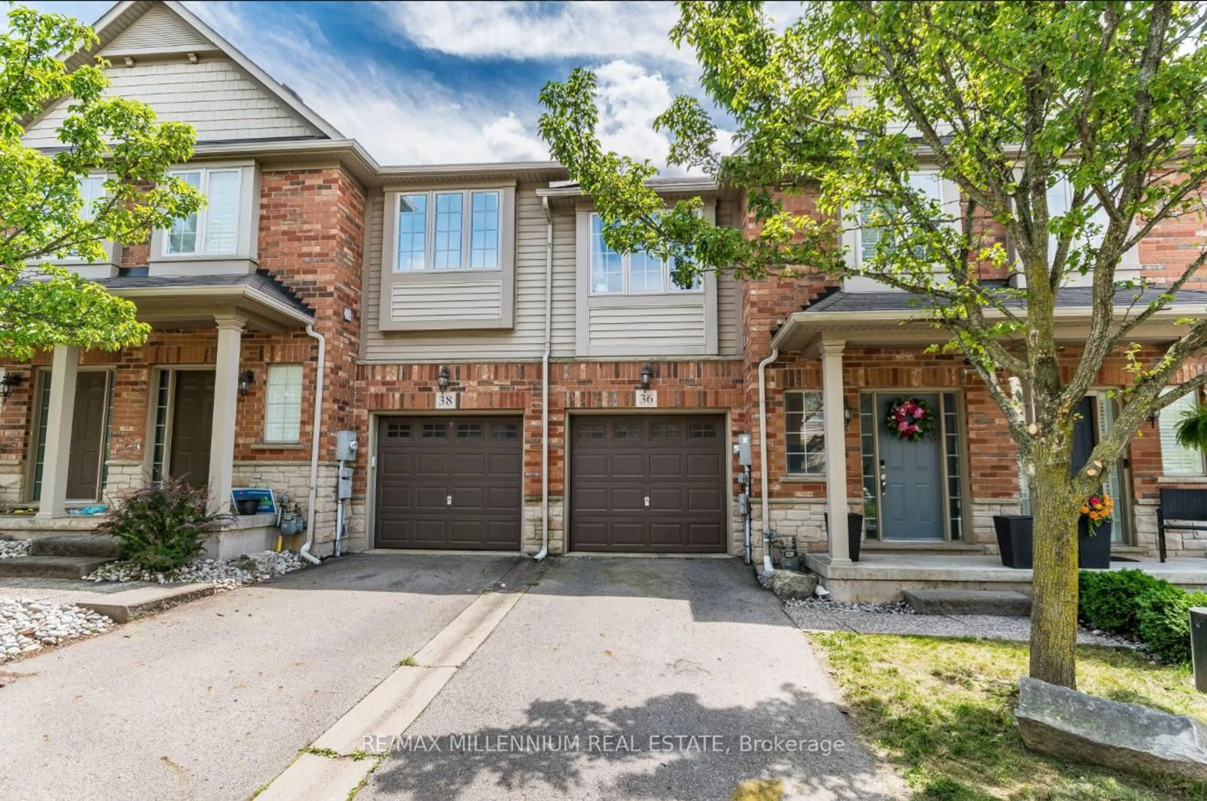 Home with brick exterior material, street for 36 Myers Lane, Hamilton Ontario L9G 0A5
