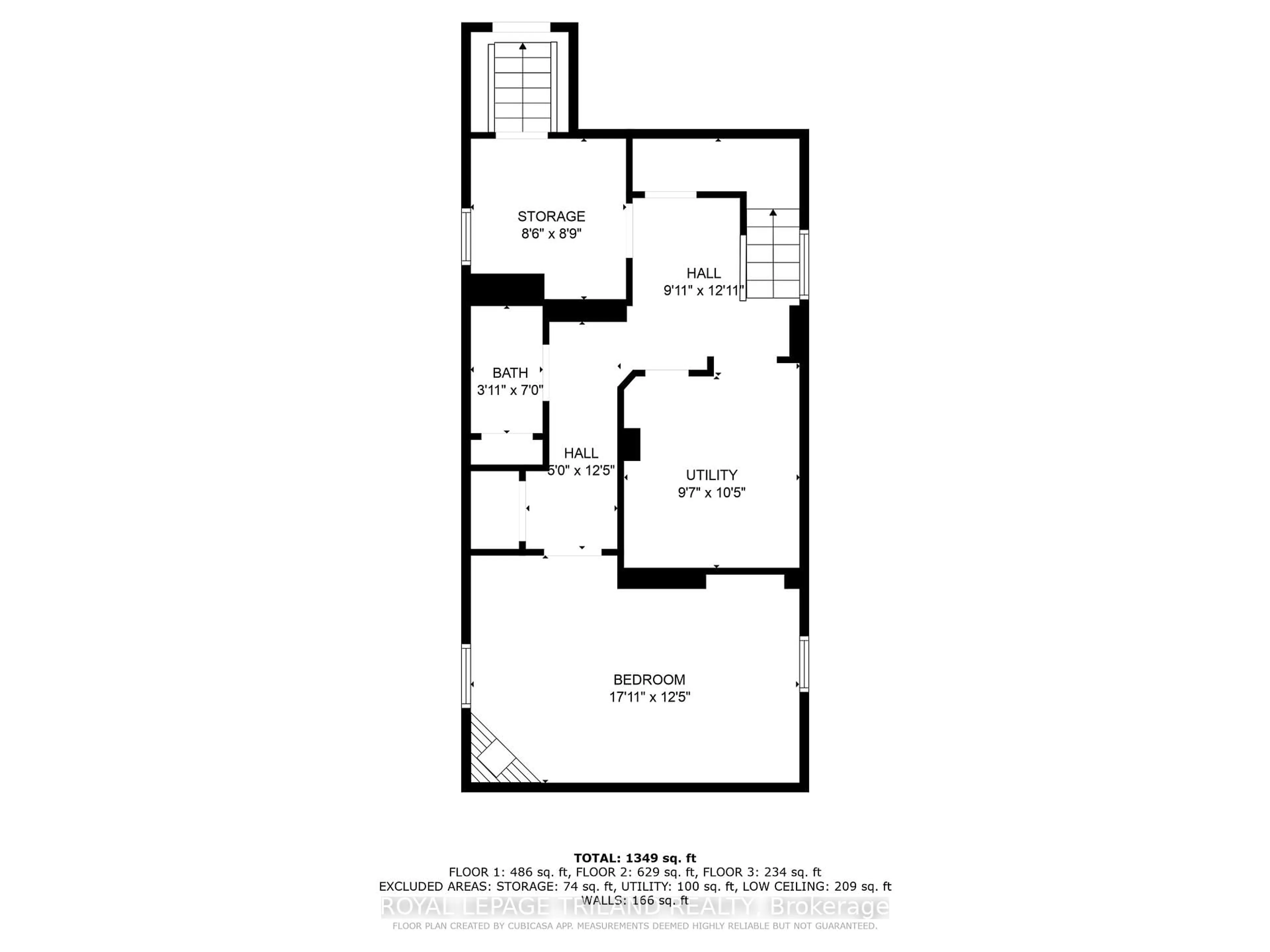 Floor plan for 302 Cheapside St, London East Ontario N6A 2A4