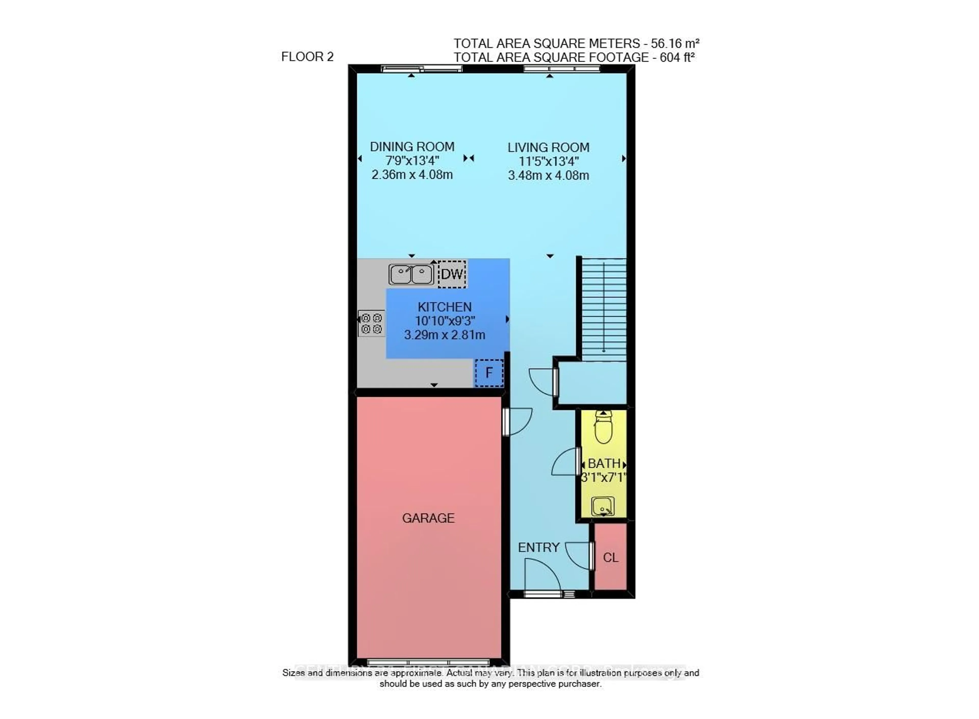 Floor plan for 2235 Blackwater Rd #13, London North Ontario N5Y 0L8